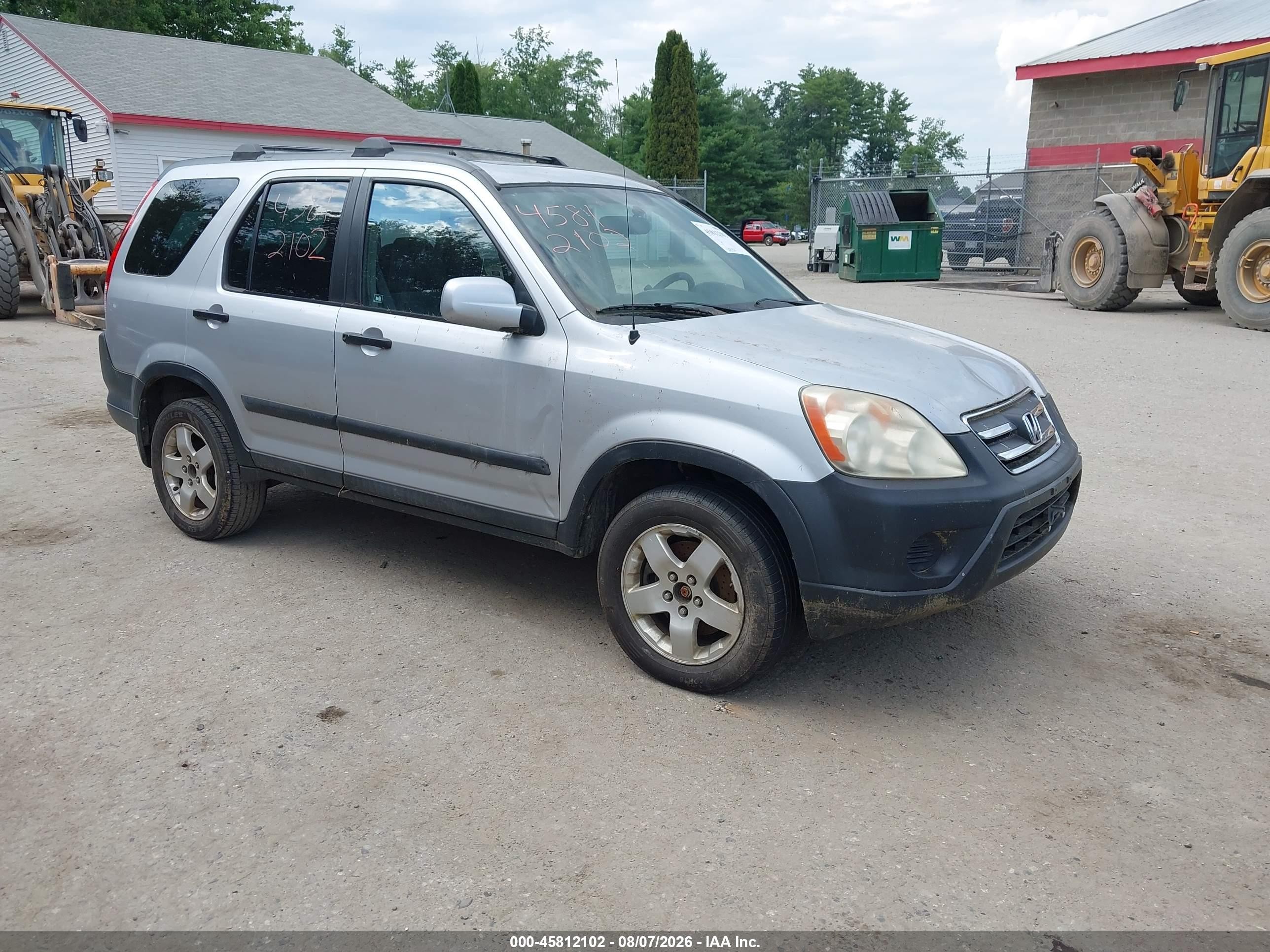 2005 Honda CR-V EX, VIN SHSRD788X5U344998 — Normal wear