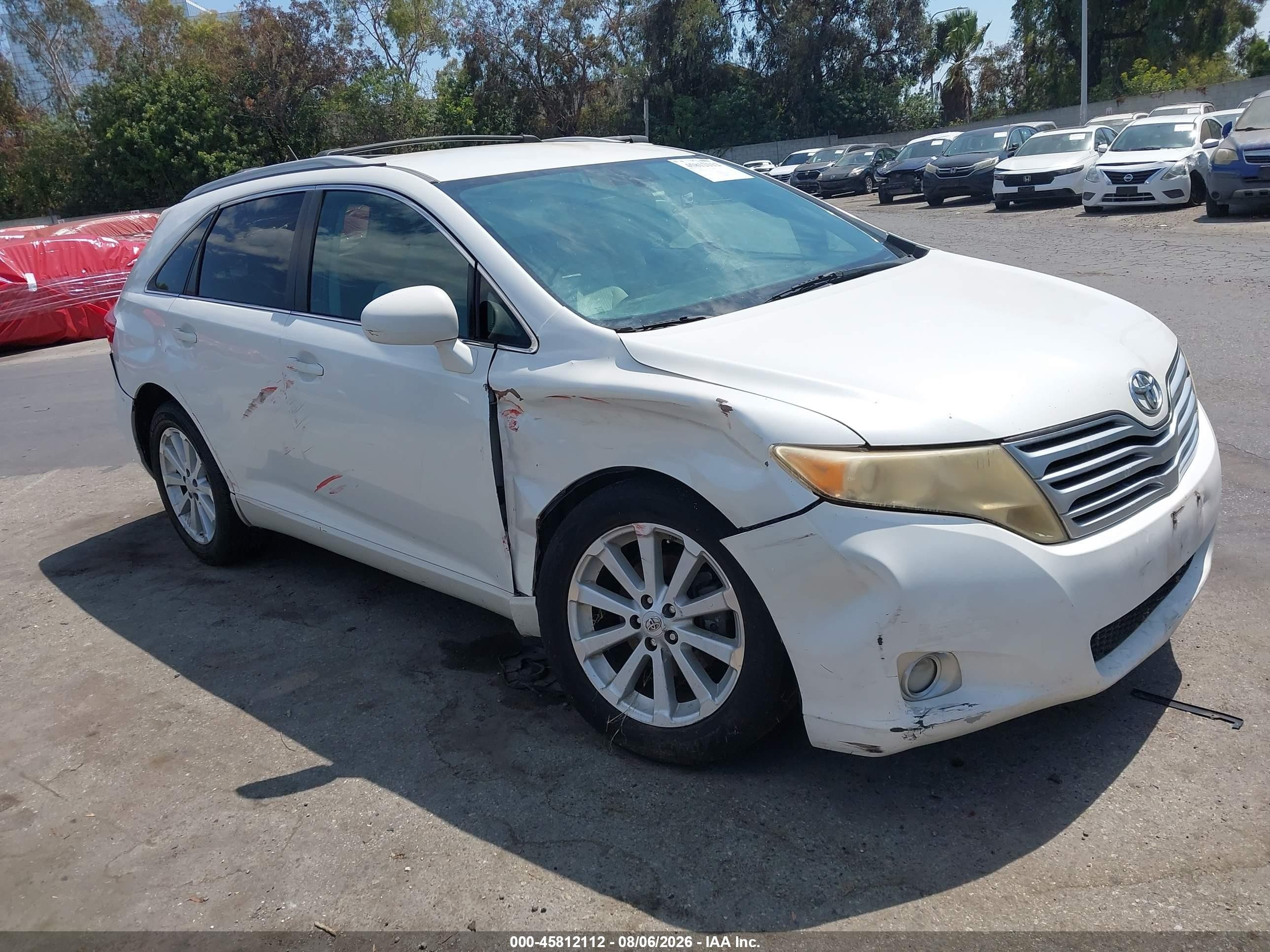 2010 Toyota Venza, VIN 4T3ZA3BB8AU030249 — Front end