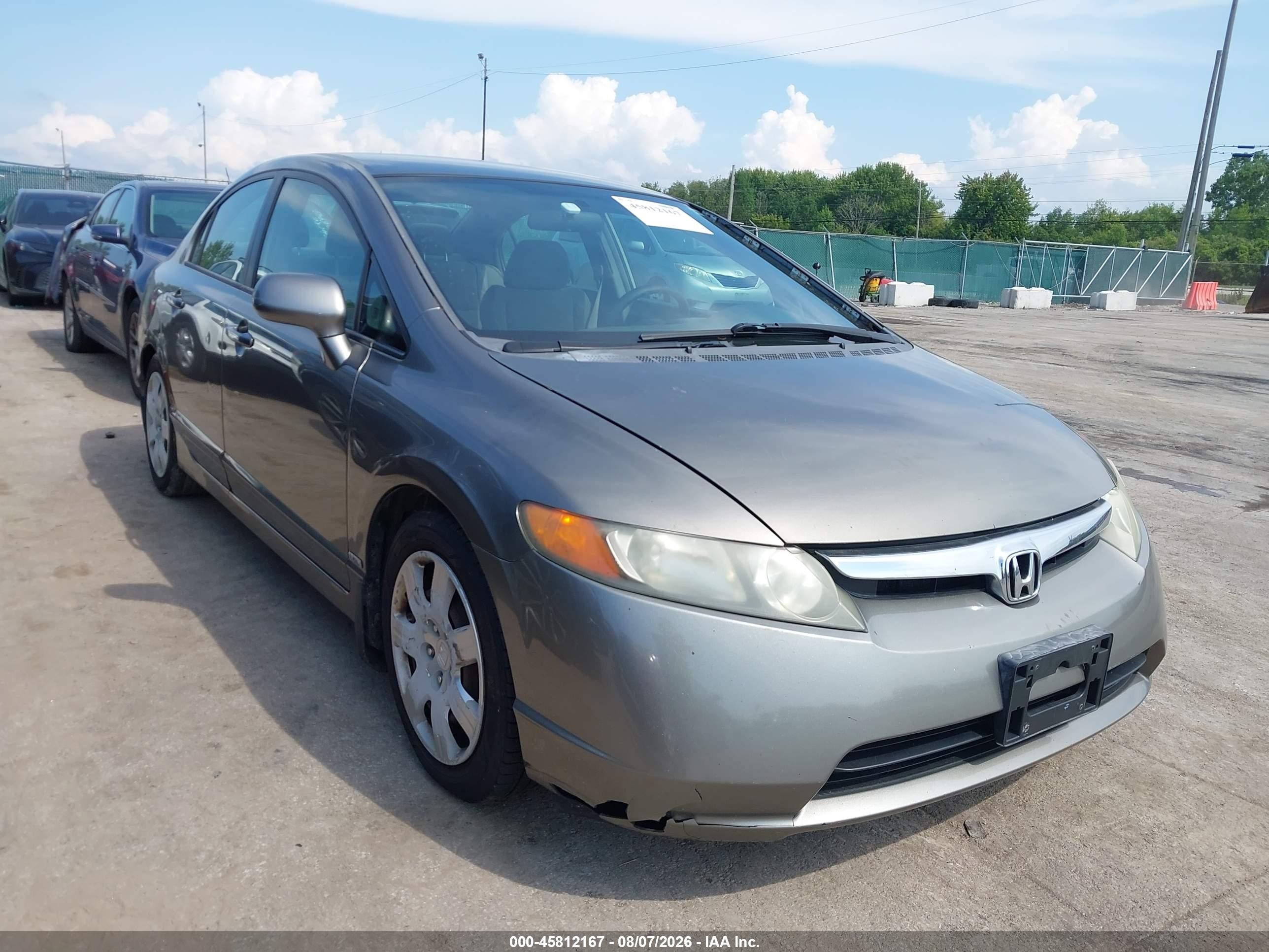 2006 Honda Civic LX, VIN 1HGFA165X6L101068 — Обычный износ