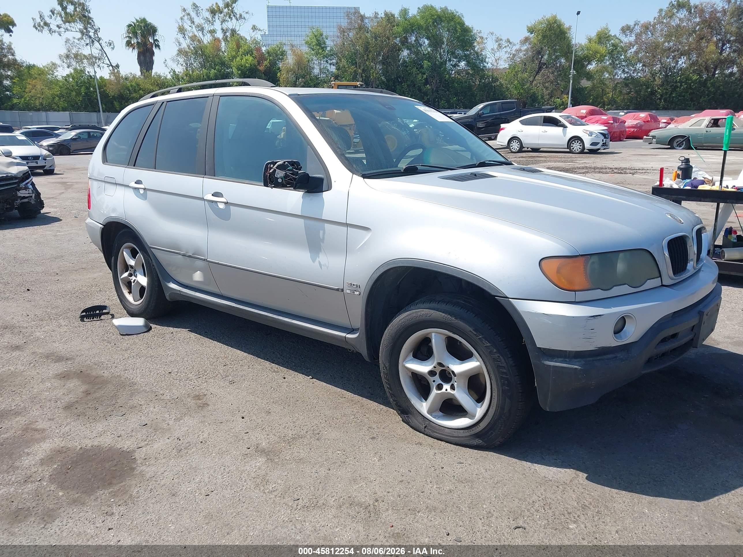 2003 BMW X5 3.0i, VIN 5UXFA53583LV86394 — Rear end