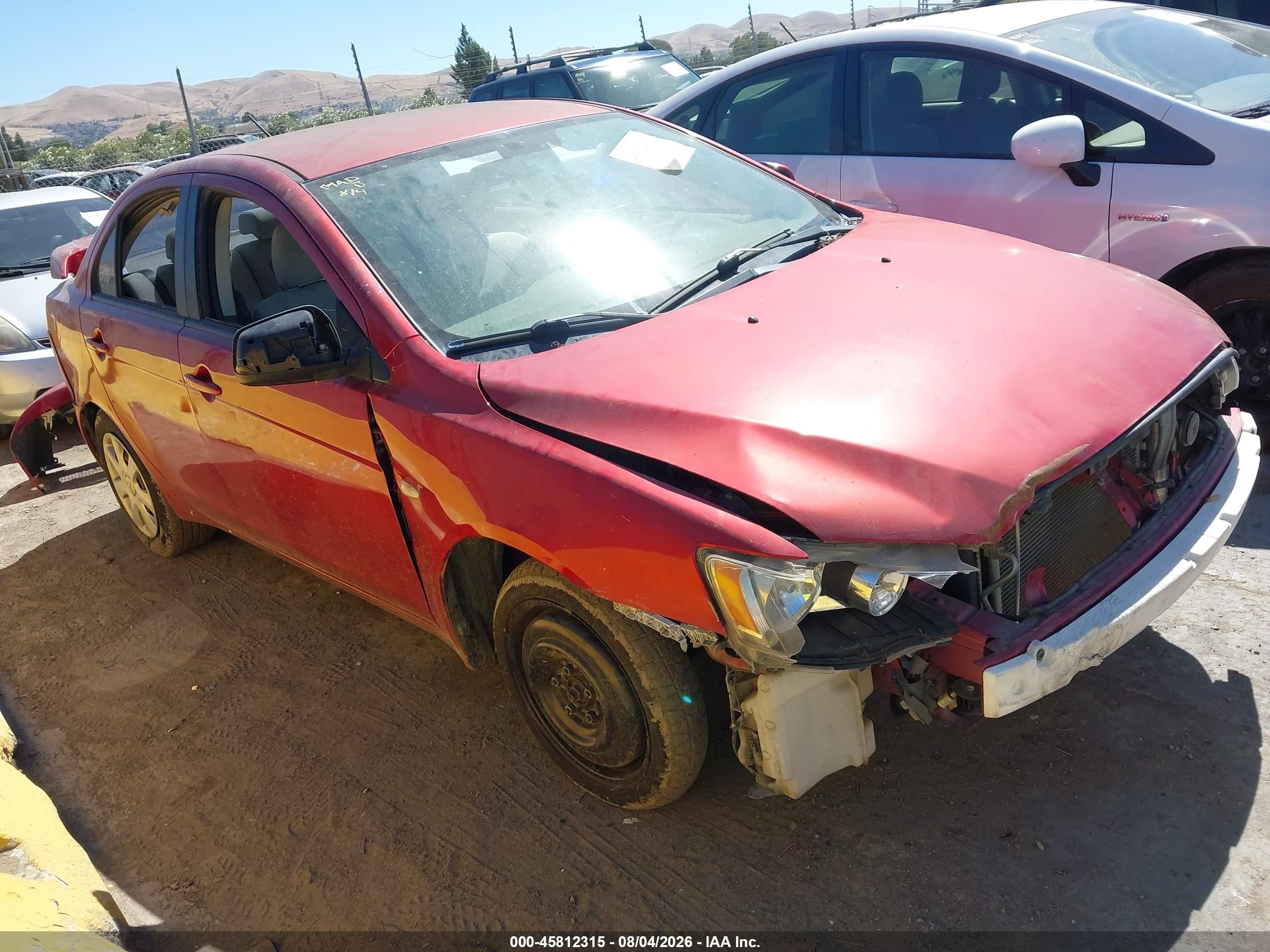 2014 Mitsubishi Lancer ES, VIN JA32U2FU5EU001792 — Normal wear