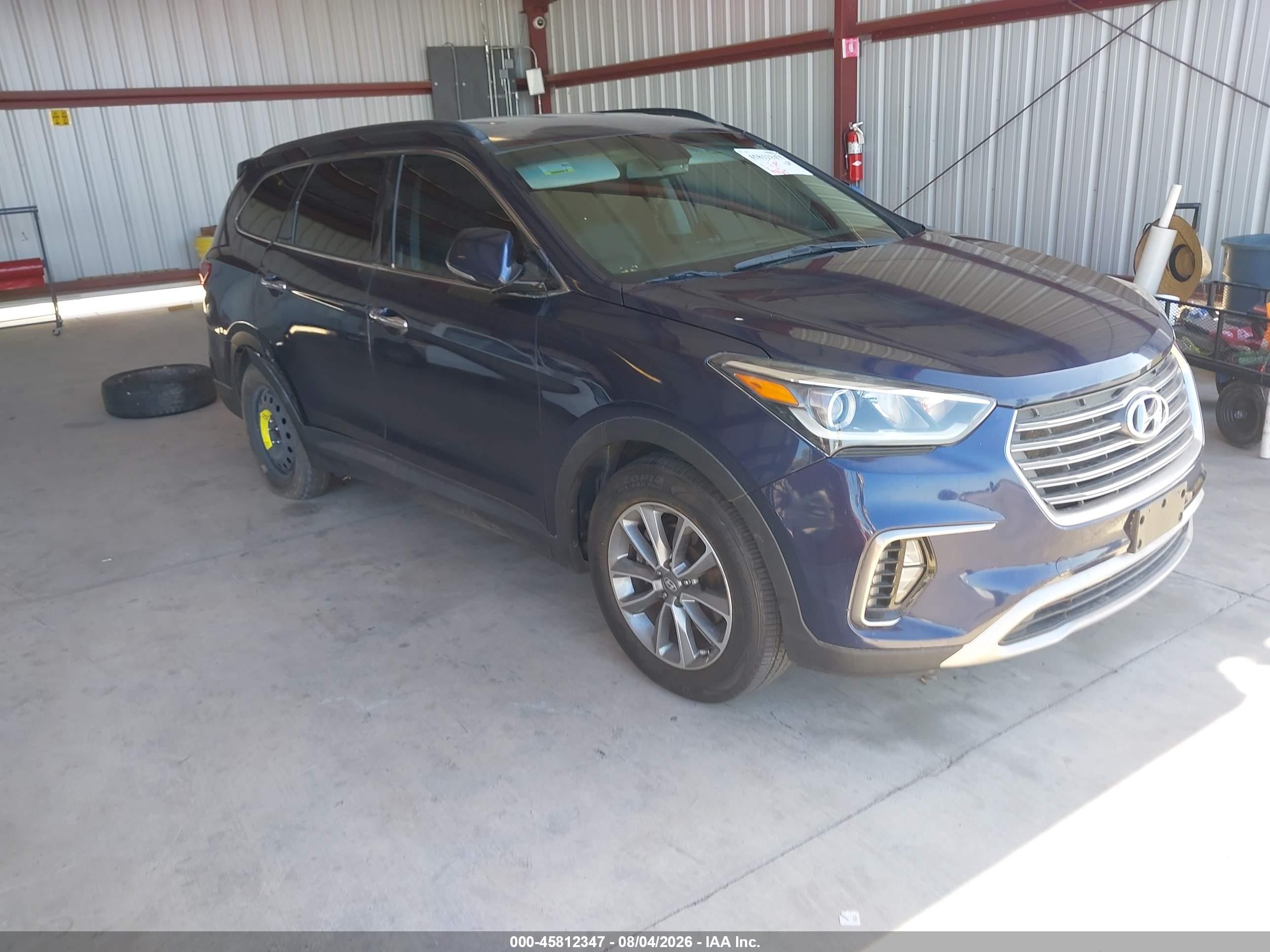 2017 Hyundai Santa Fe Limited, VIN KM8SN4HFXHU234432 — Обычный износ