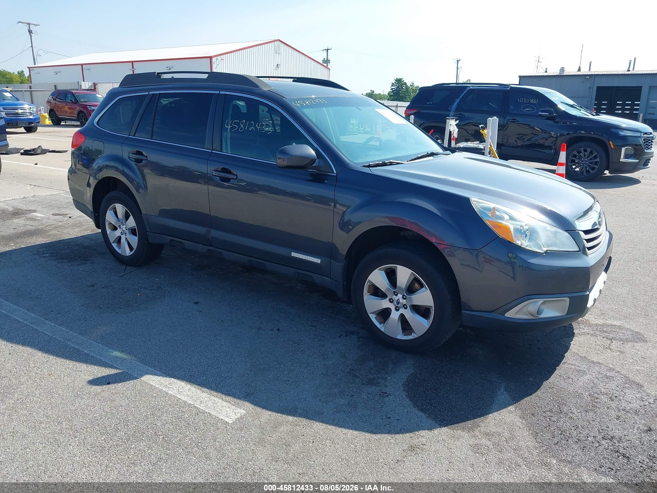 2012 Subaru Outback Limited, VIN 4S4BRCKC6C3225156 — Normal wear
