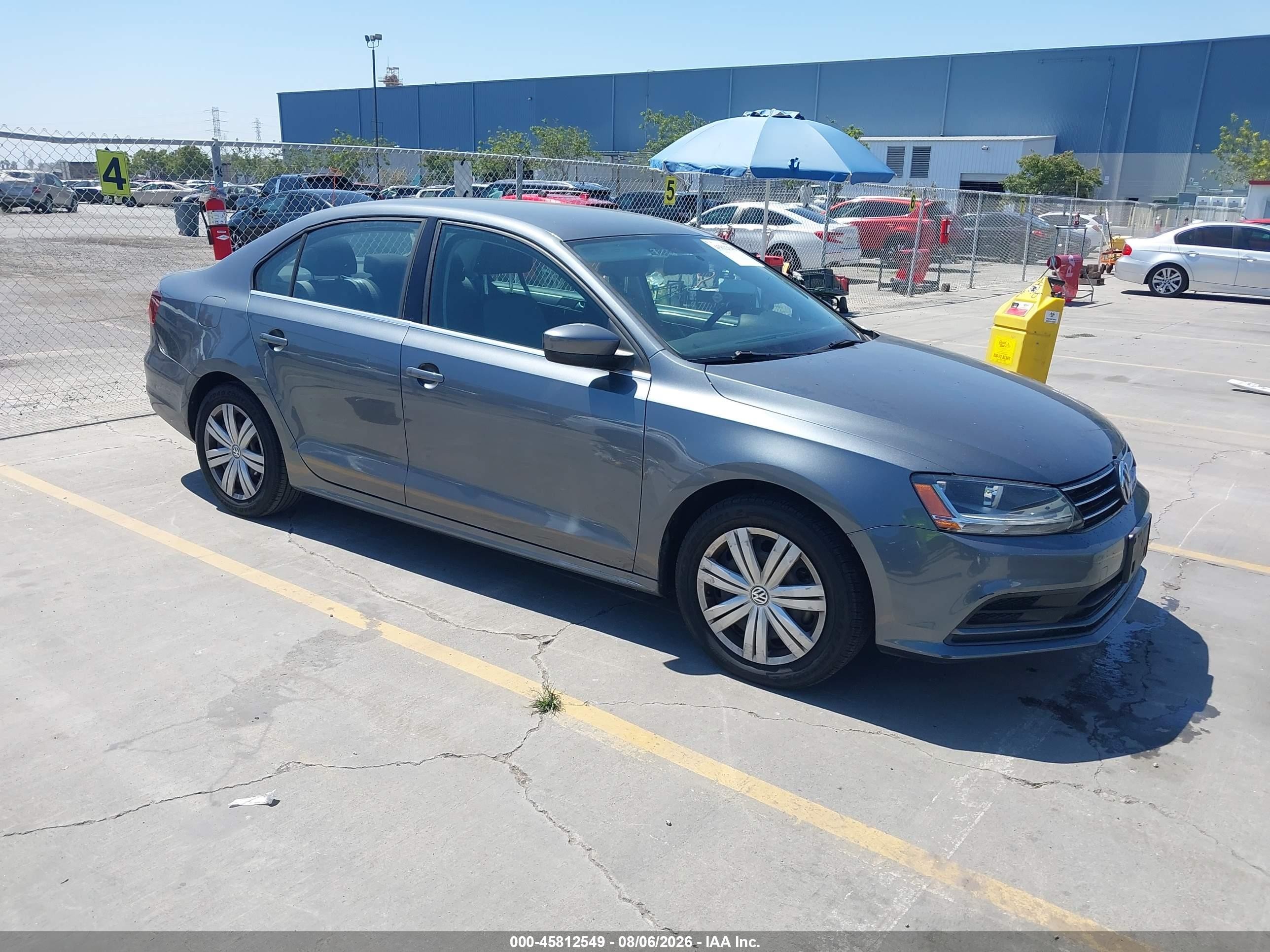 2017 Volkswagen Jetta S, VIN 3VW2B7AJ3HM348741 — Side