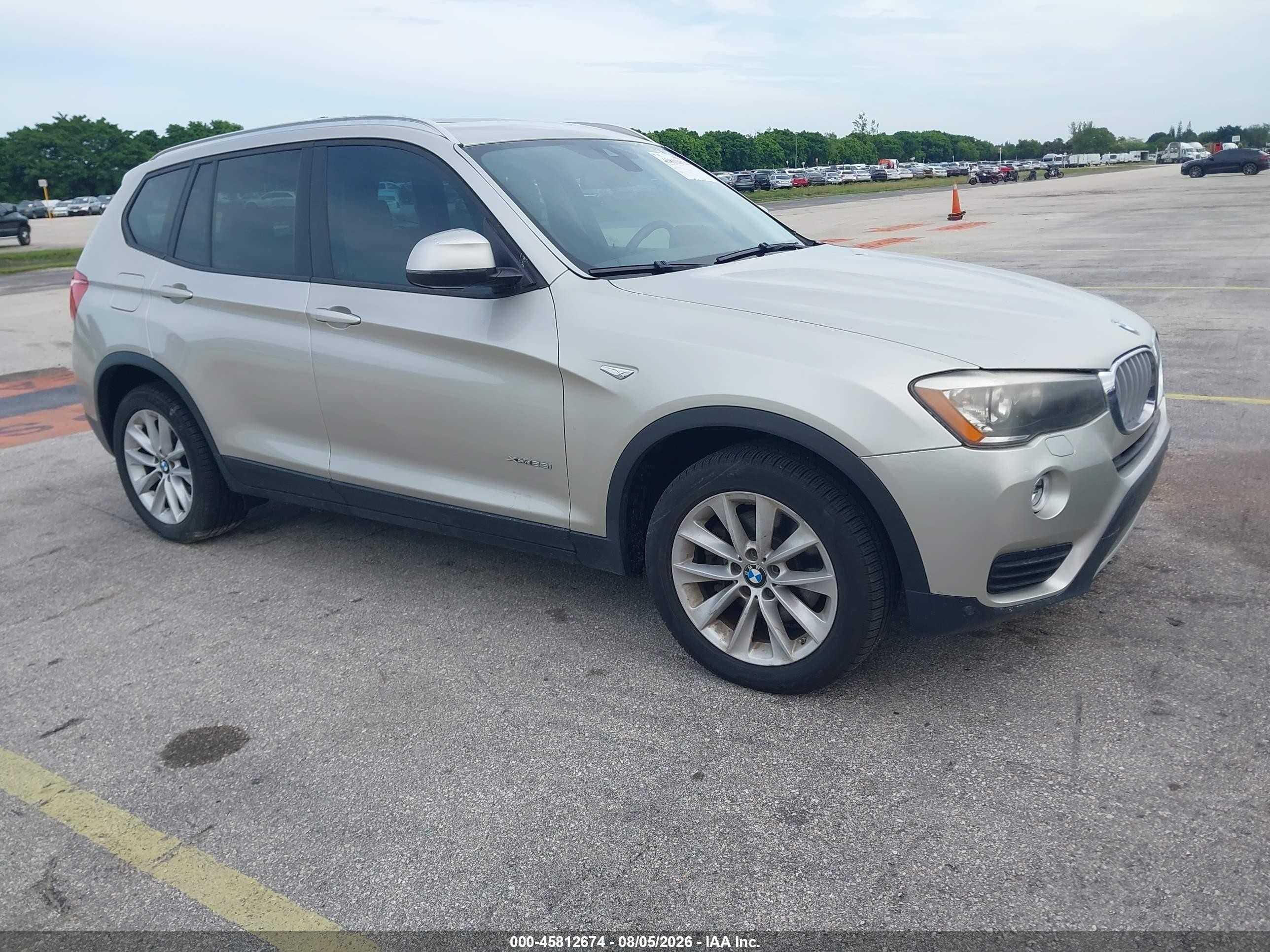2017 BMW X3 xDrive28i, VIN 5UXWX9C54H0T05688 — Mechanical