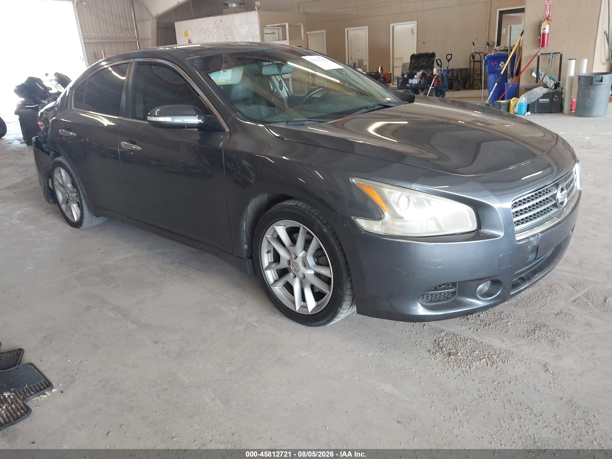 2009 Nissan Maxima SV, VIN 1N4AA51E49C846223 — Зад