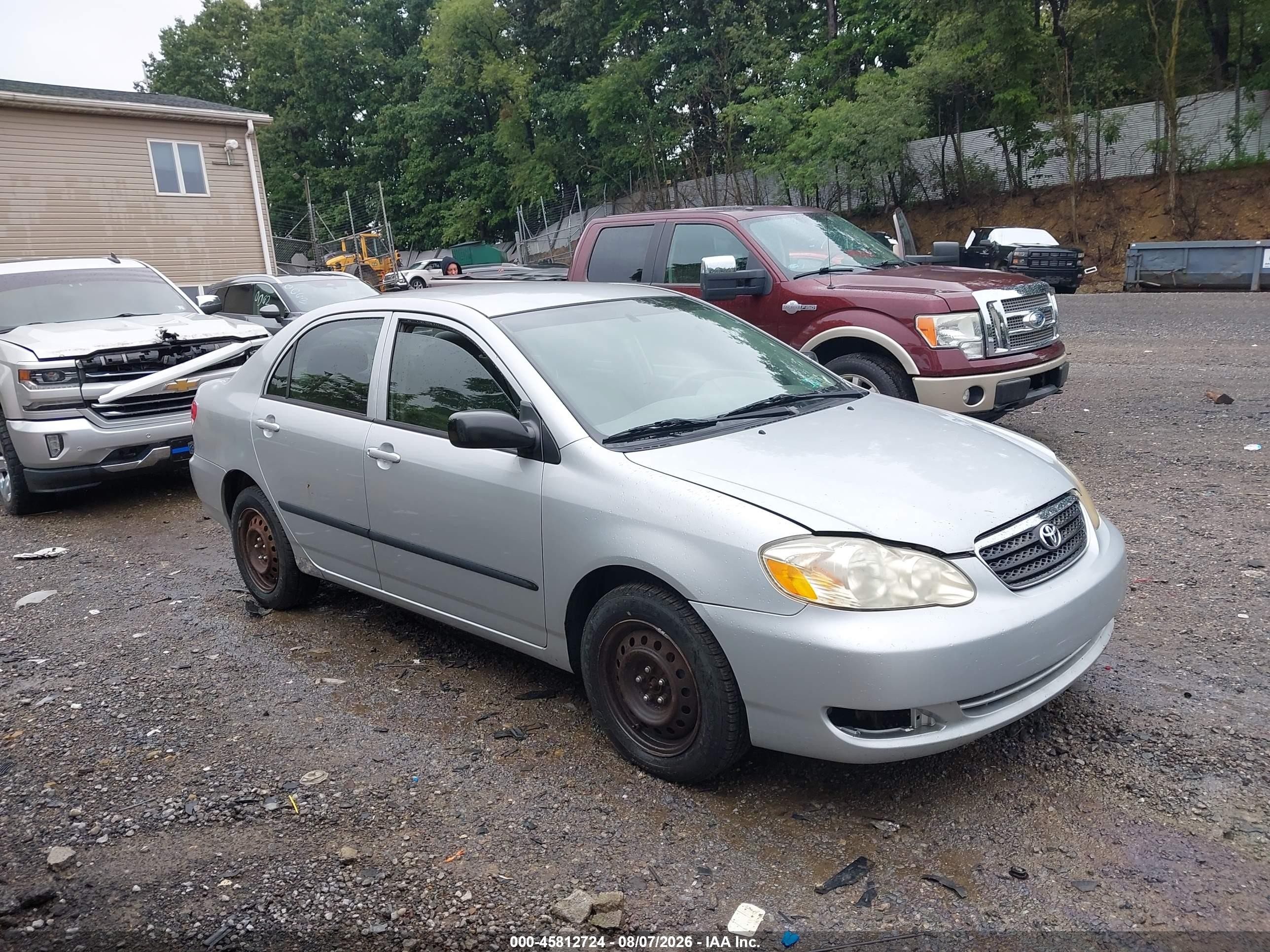 2008 Toyota Corolla LE, VIN 1NXBR32EX8Z023522 — Обычный износ