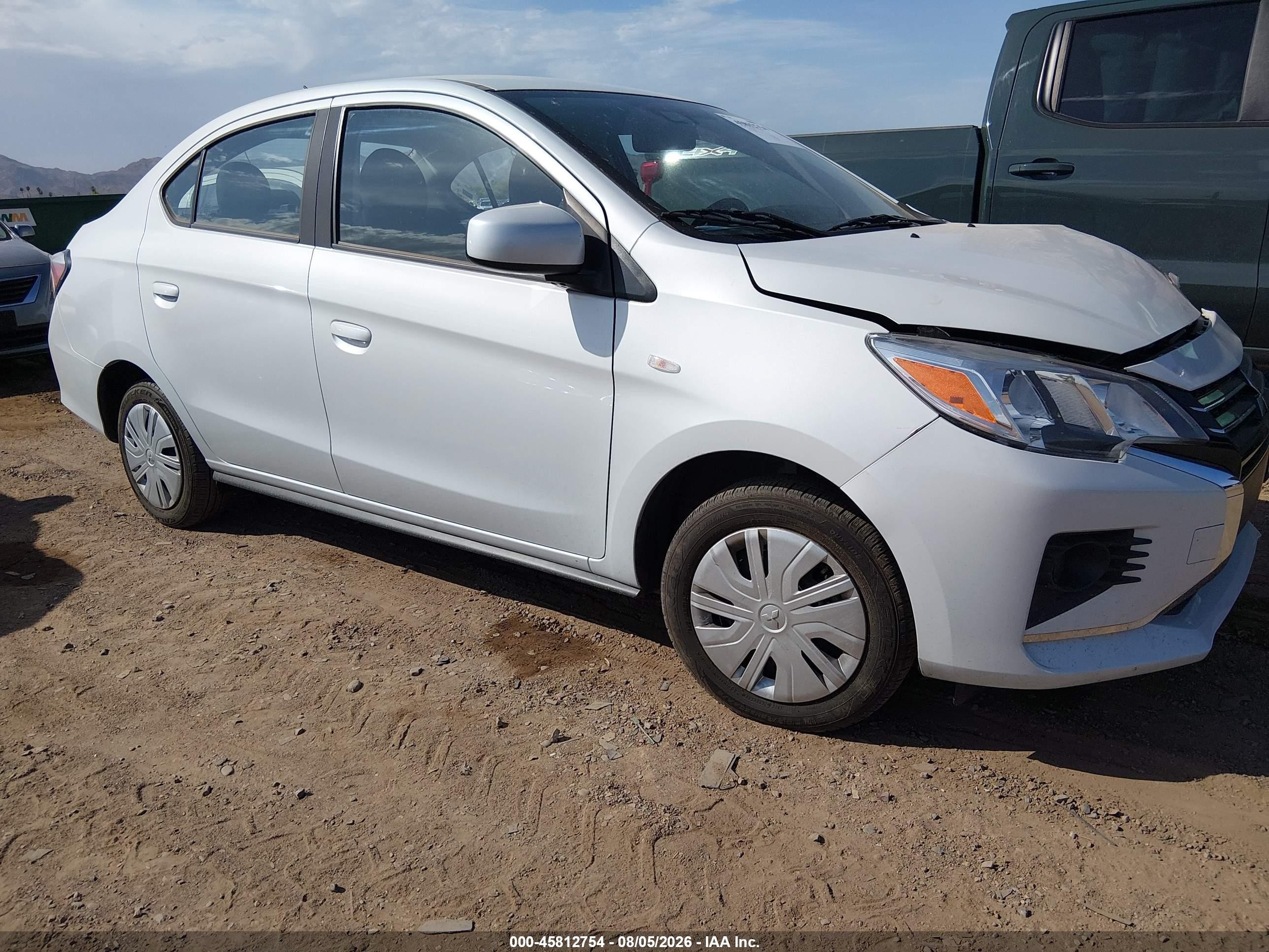 2024 Mitsubishi Mirage ES, VIN ML32FUFJ1RHF19996 — Перед