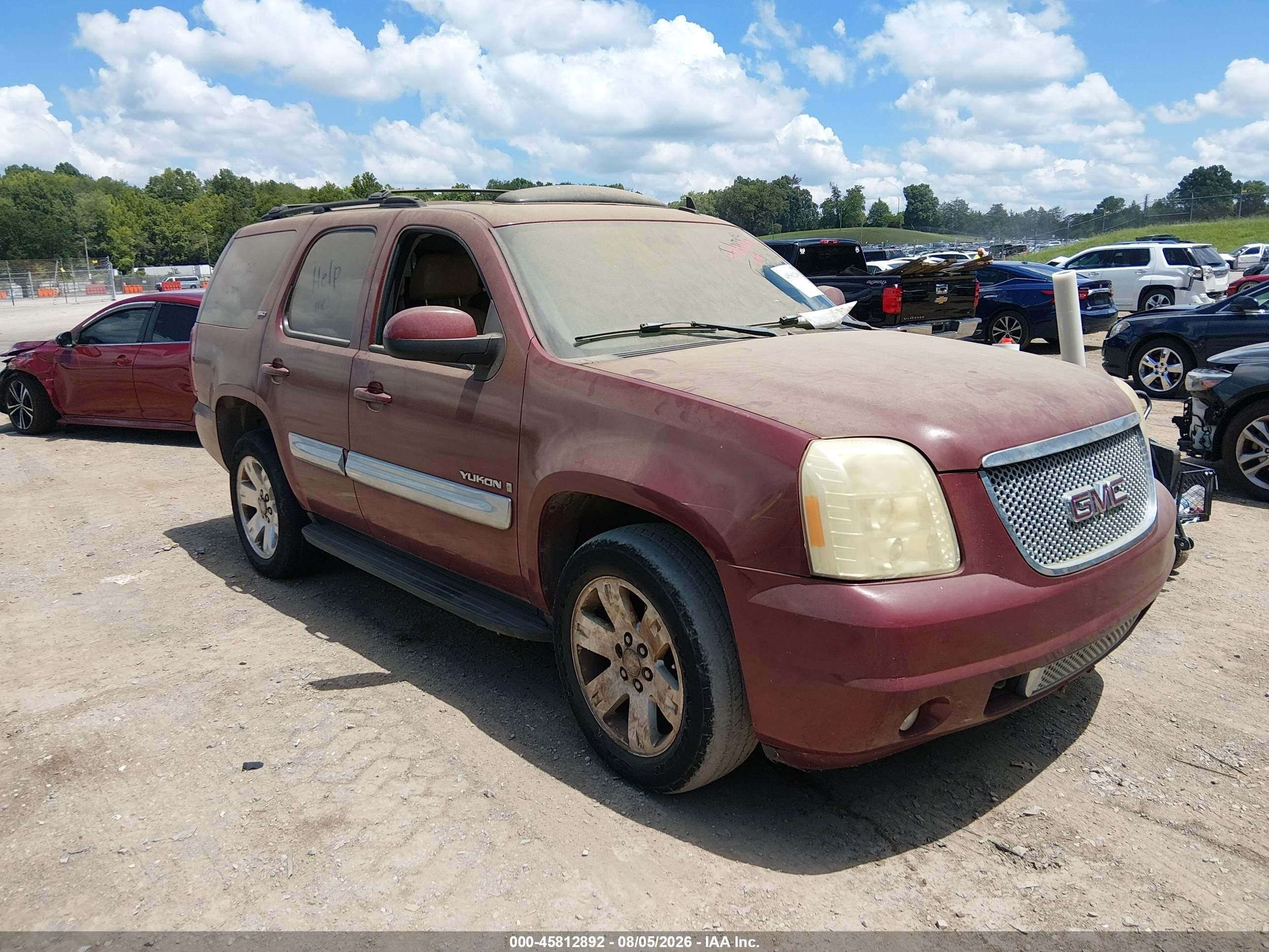 2007 GMC Yukon SLE, VIN 1GKFC13JX7J104449 — Normal wear