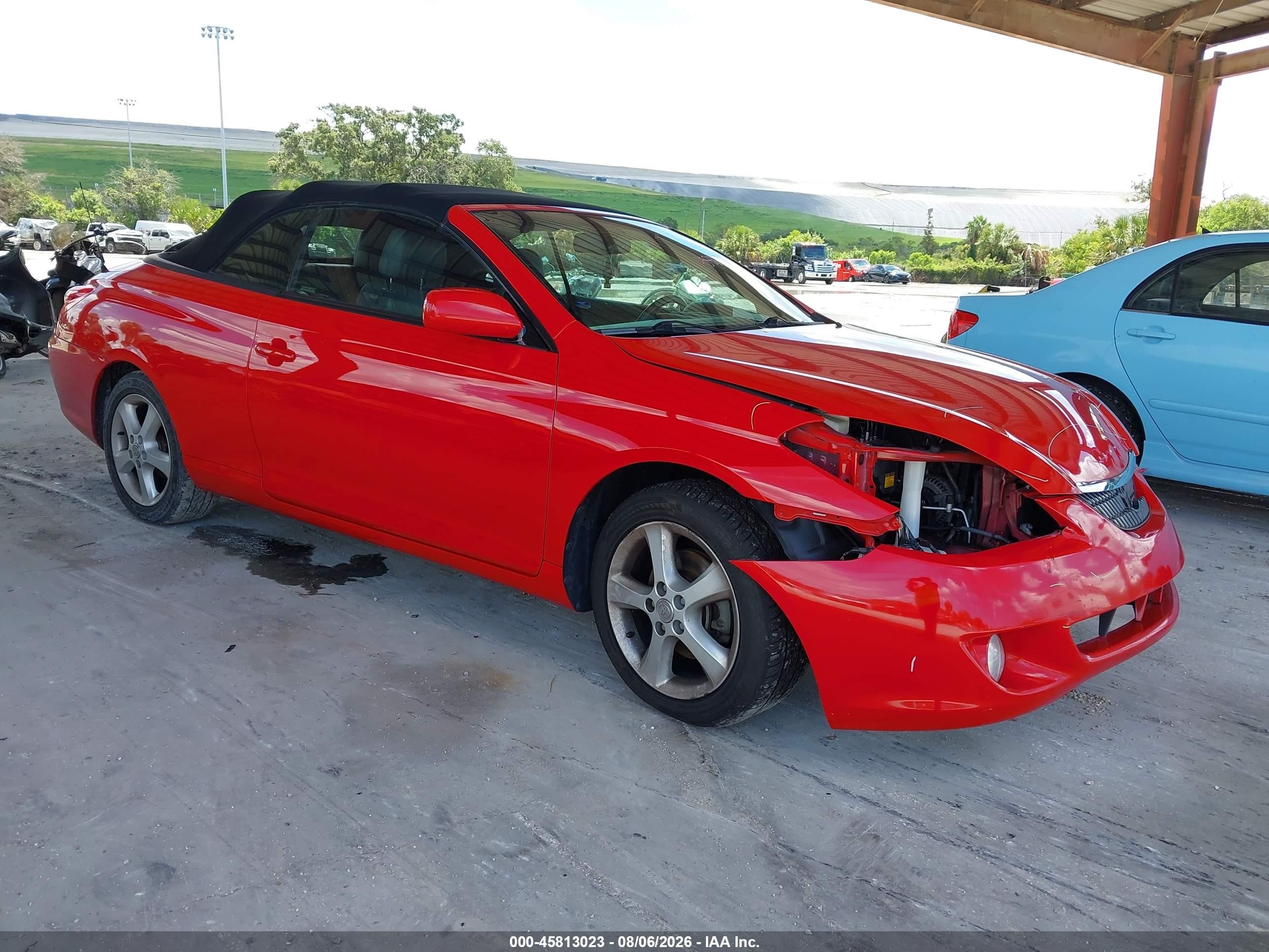2006 Toyota Solara SLE, VIN 4T1FA38P16U093246 — Перед