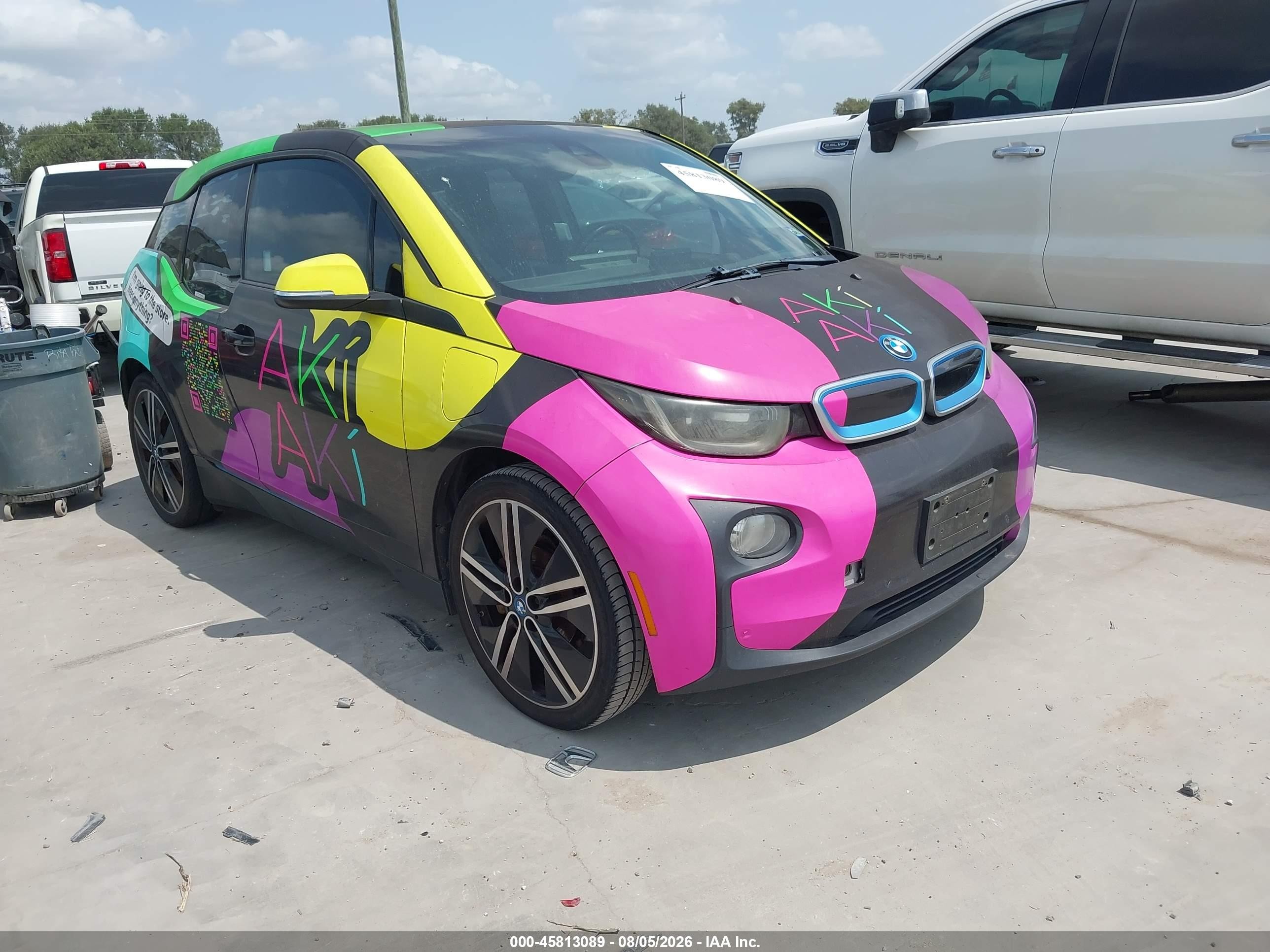 2015 BMW i3, VIN WBY1Z4C53FV500706 — Normal wear