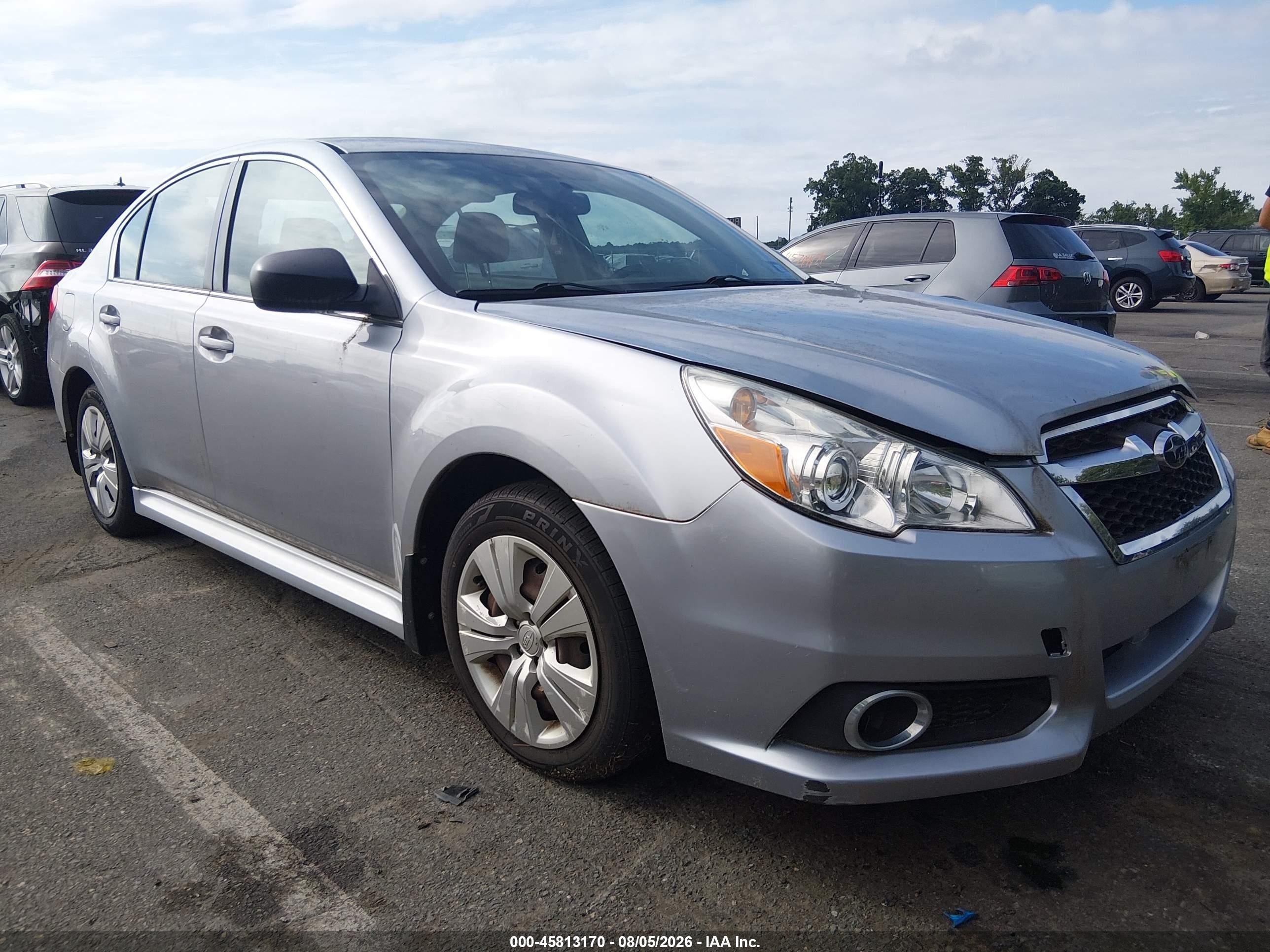 2012 Subaru Legacy 2.5i, VIN 4S3BMCA64C3003309 — Обычный износ