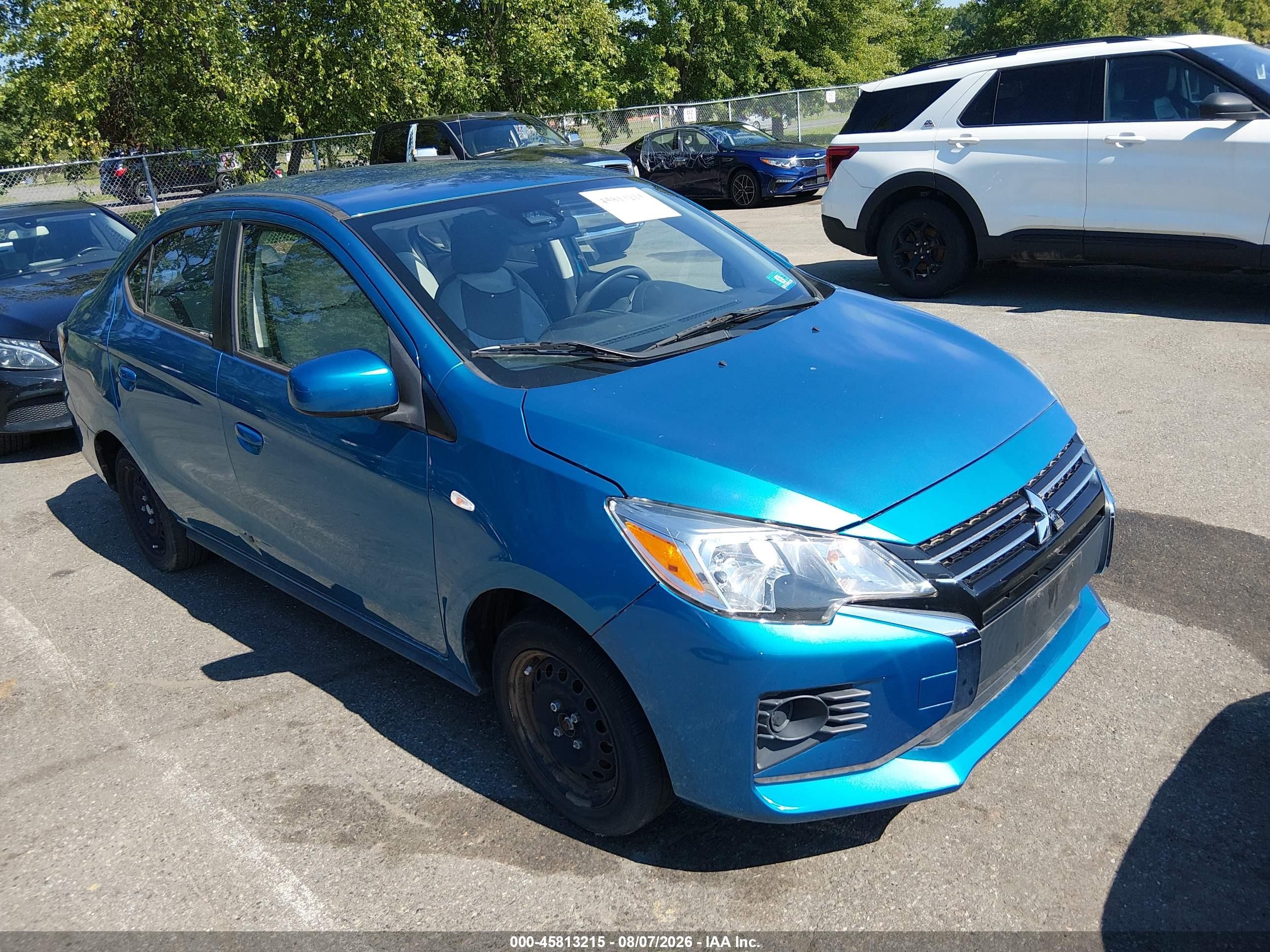 2021 Mitsubishi Mirage ES, VIN ML32FUFJ3MHF00715 — Normal wear