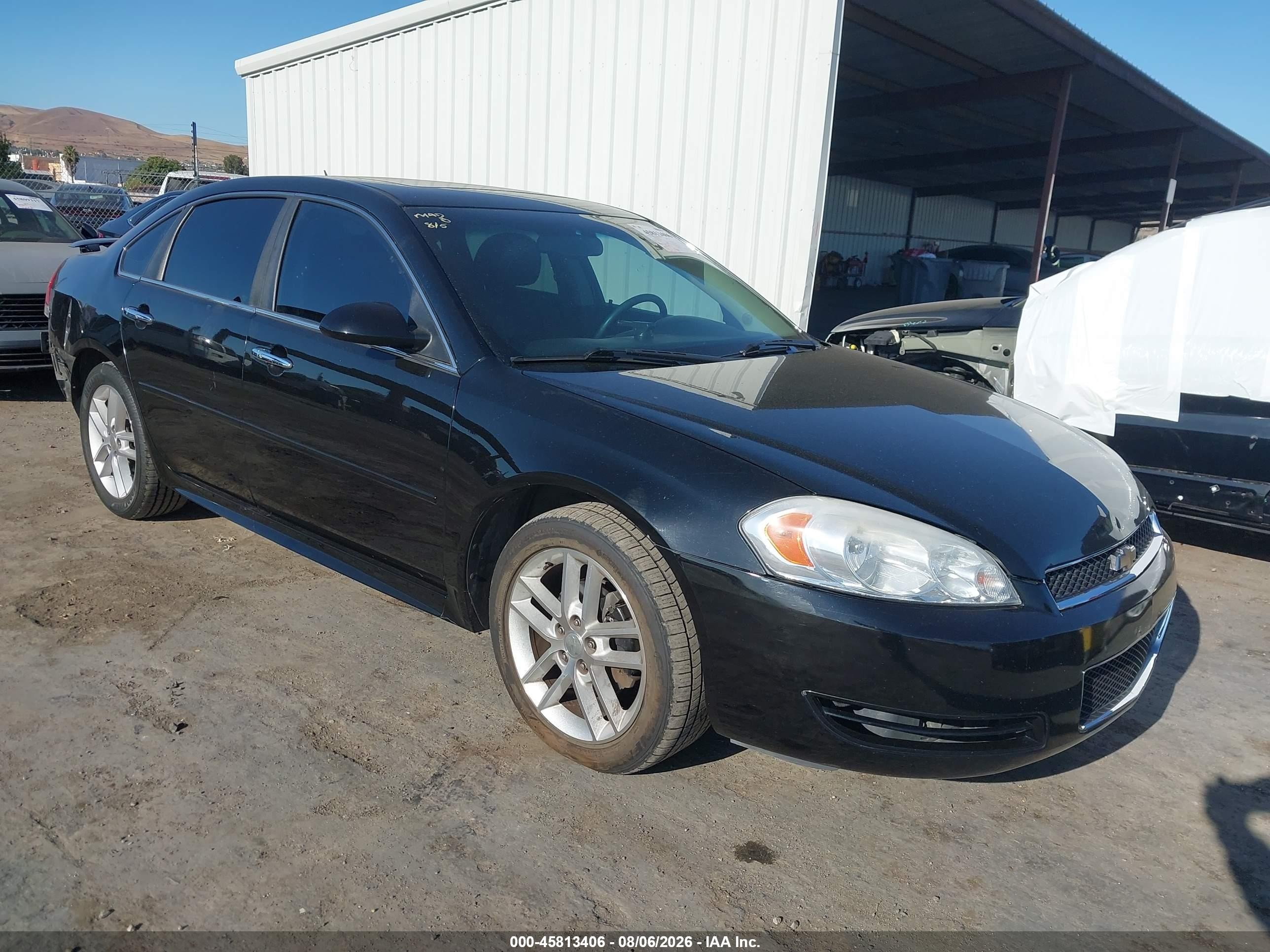 2012 Chevrolet Impala LTZ, VIN 2G1WC5E33C1274618 — Rear end