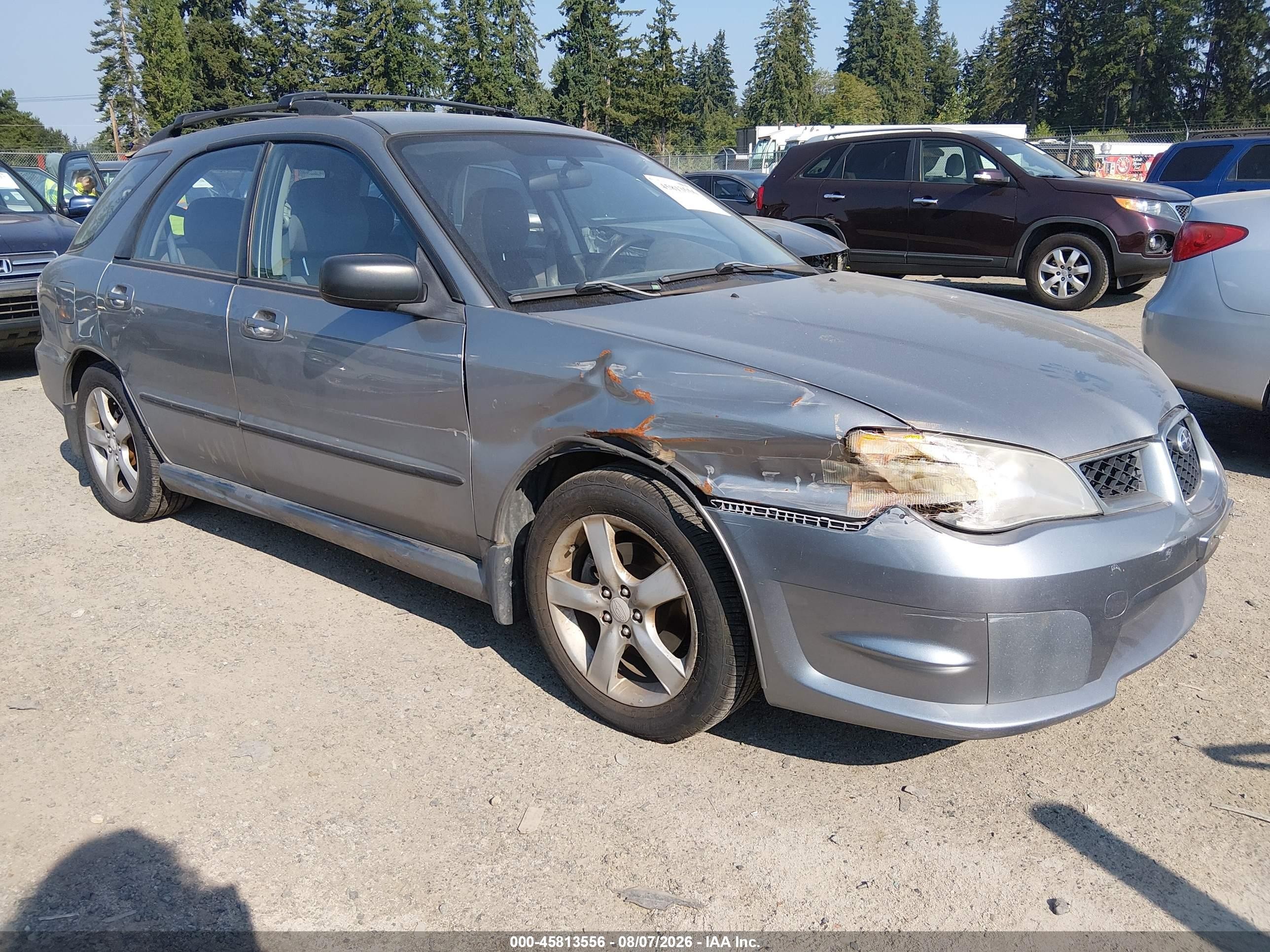 2007 Subaru Impreza i, VIN JF1GG61687H805763 — Normal wear