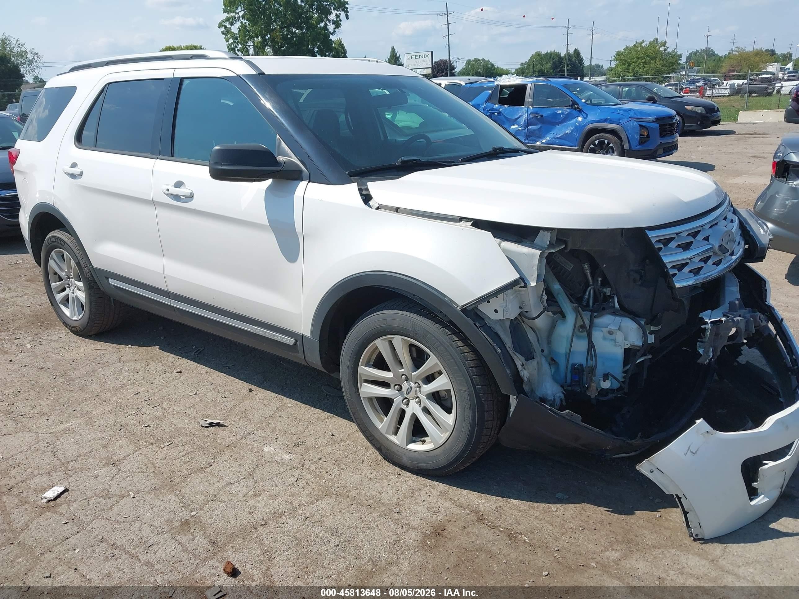 2019 Ford Explorer XLT, VIN 1FM5K8D80KGA21631 — Normal wear