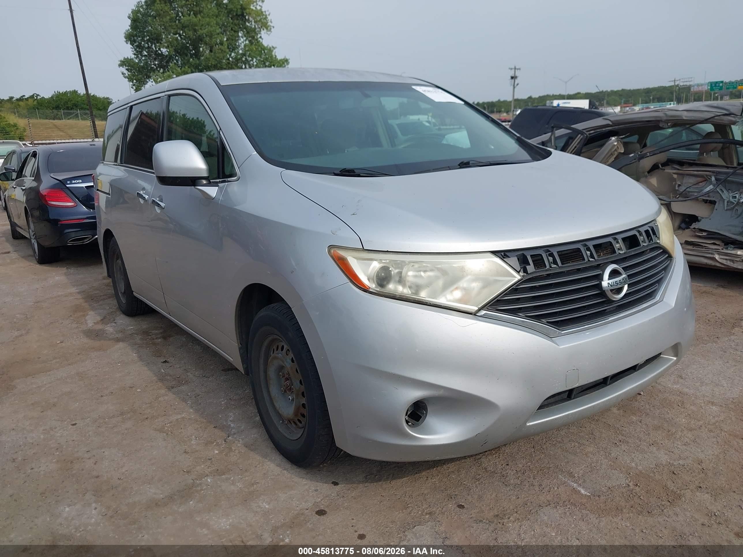 2012 Nissan Quest SV, VIN JN8AE2KP3C9036958 — Normal wear