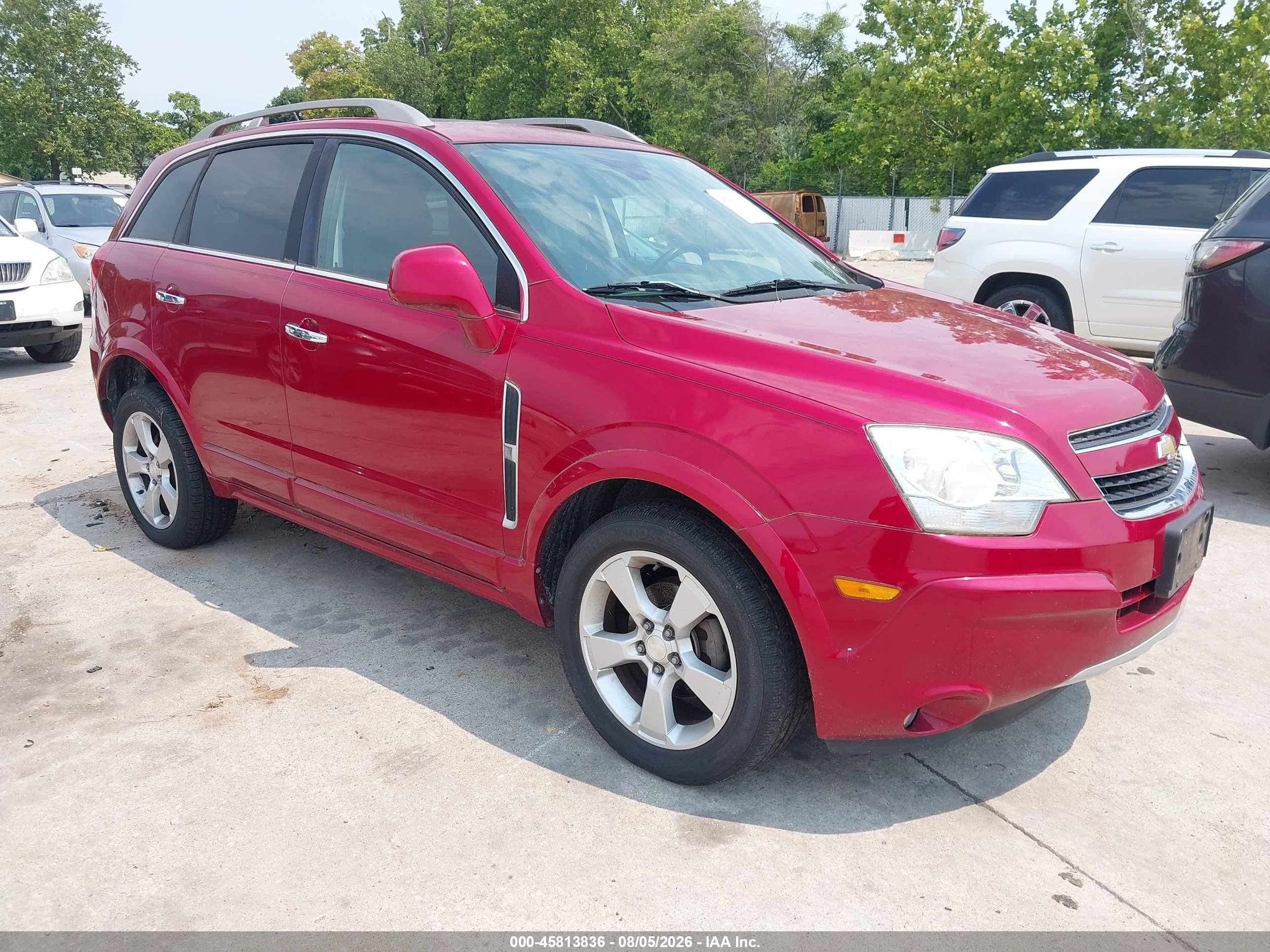2014 Chevrolet Captiva Sport LTZ, VIN 3GNAL4EK6ES682869 — Normal wear