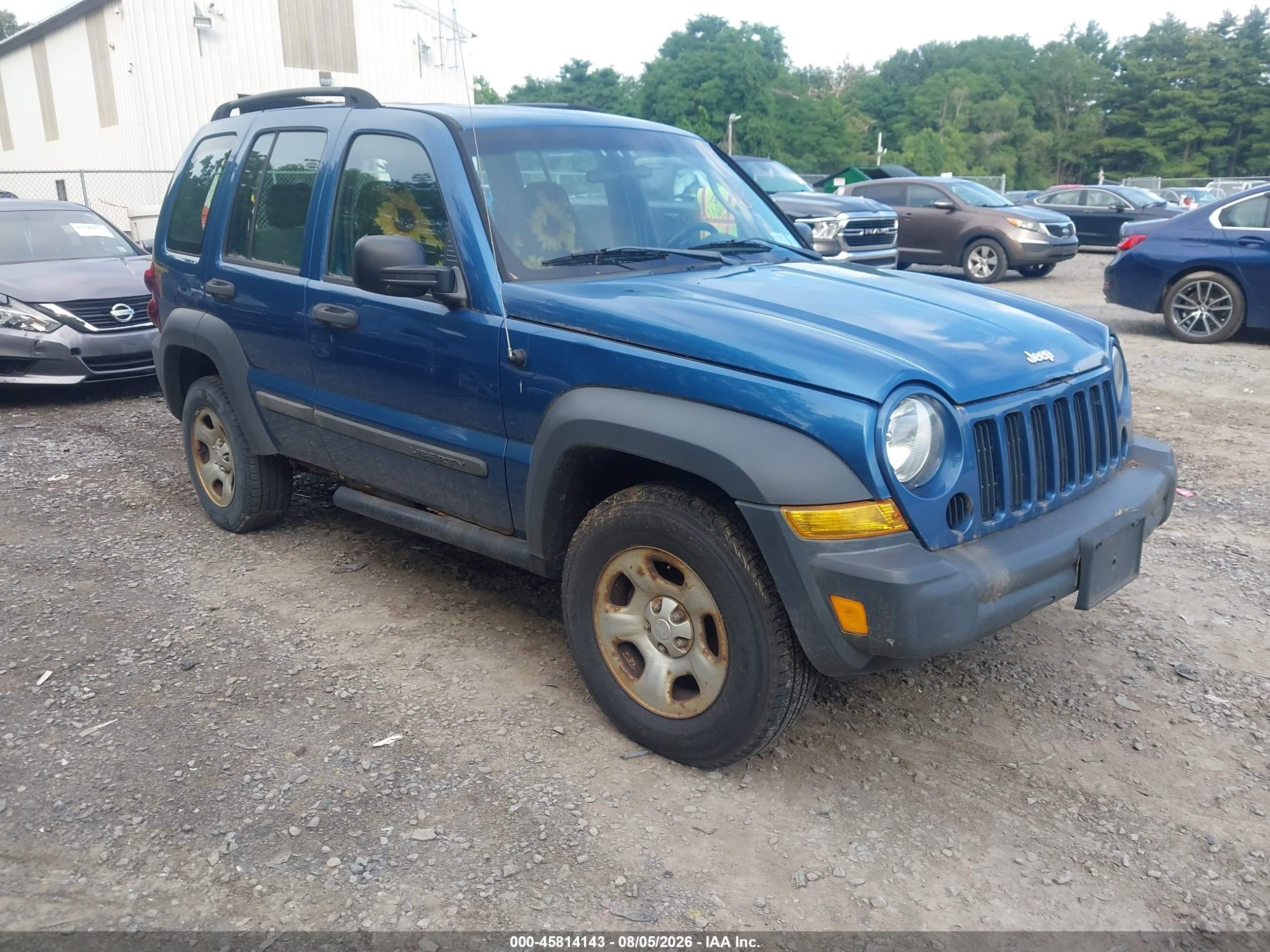 2006 Jeep Liberty Sport, VIN 1J4GL48KX6W257962 — Обычный износ