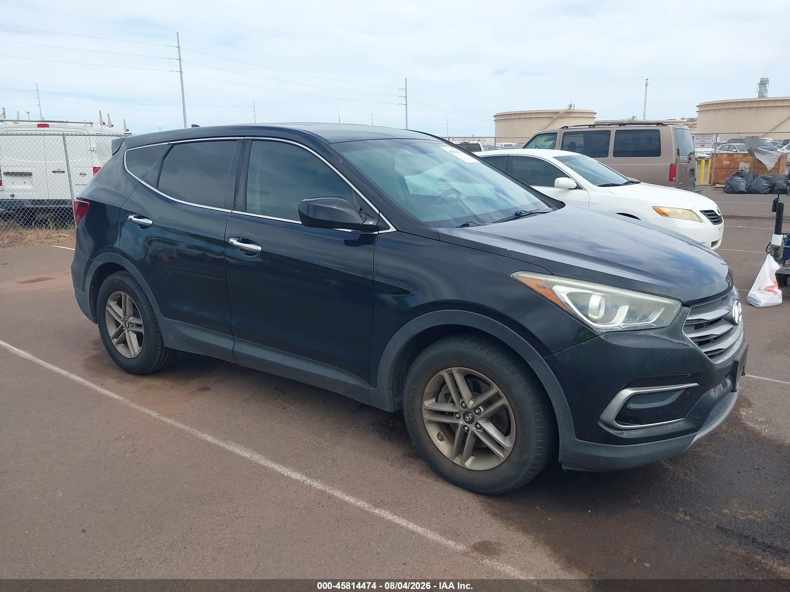 2017 Hyundai Santa Fe 2.4L, VIN 5XYZT3LB0HG399110 — Обычный износ
