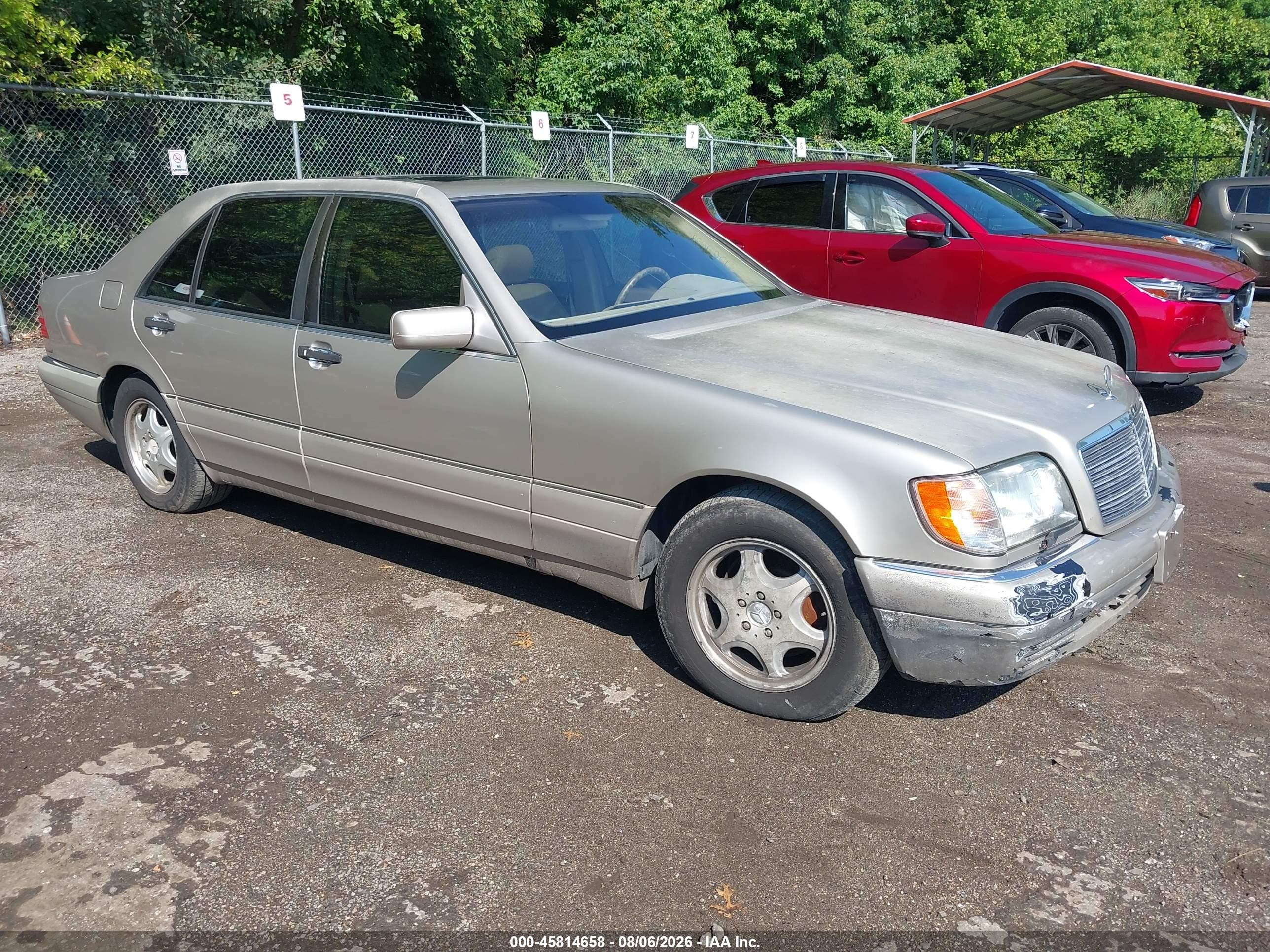 1999 Mercedes-Benz S 320/430/500, VIN WDBGA43G5XA429634 — Обычный износ