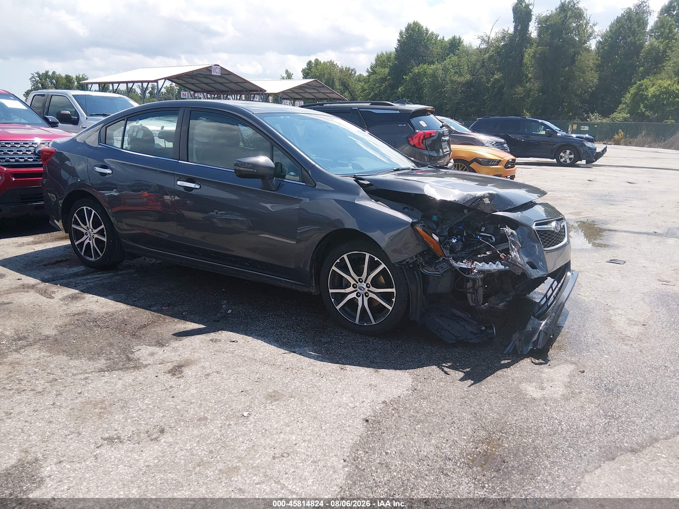 2019 Subaru Impreza Limited, VIN 4S3GKAU64K3620395 — Front end