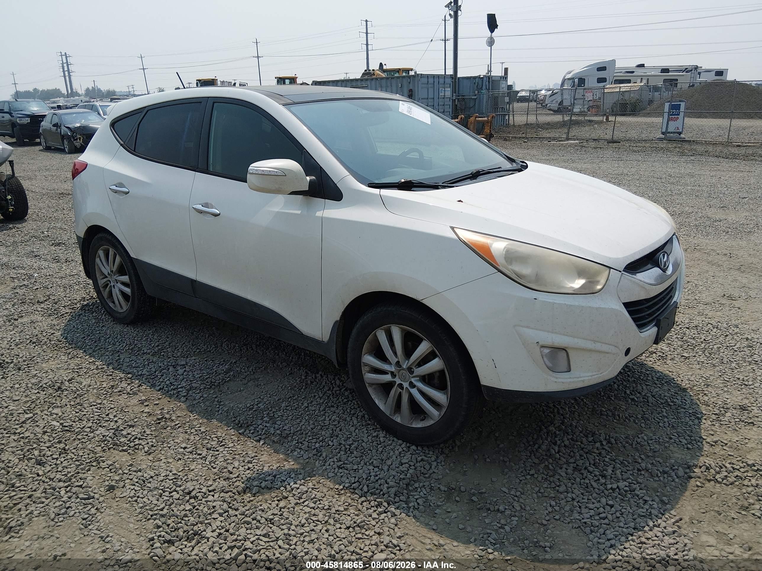 2012 Hyundai Tucson GLS, VIN KM8JUCAC4CU535974 — Normal wear