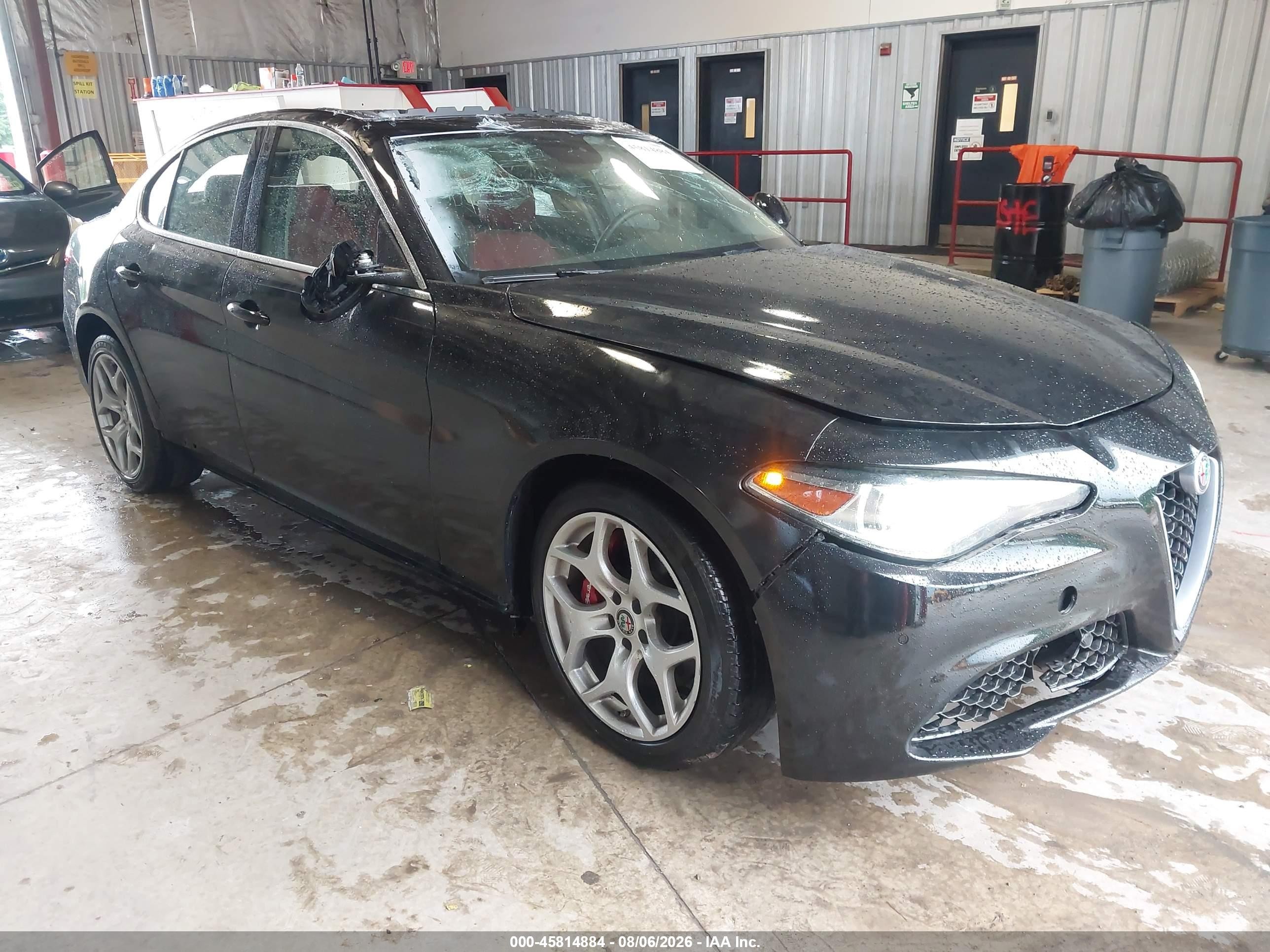 2019 Alfa Romeo Giulia Ti Sport, VIN ZARFANBN9K7603283 — Обычный износ
