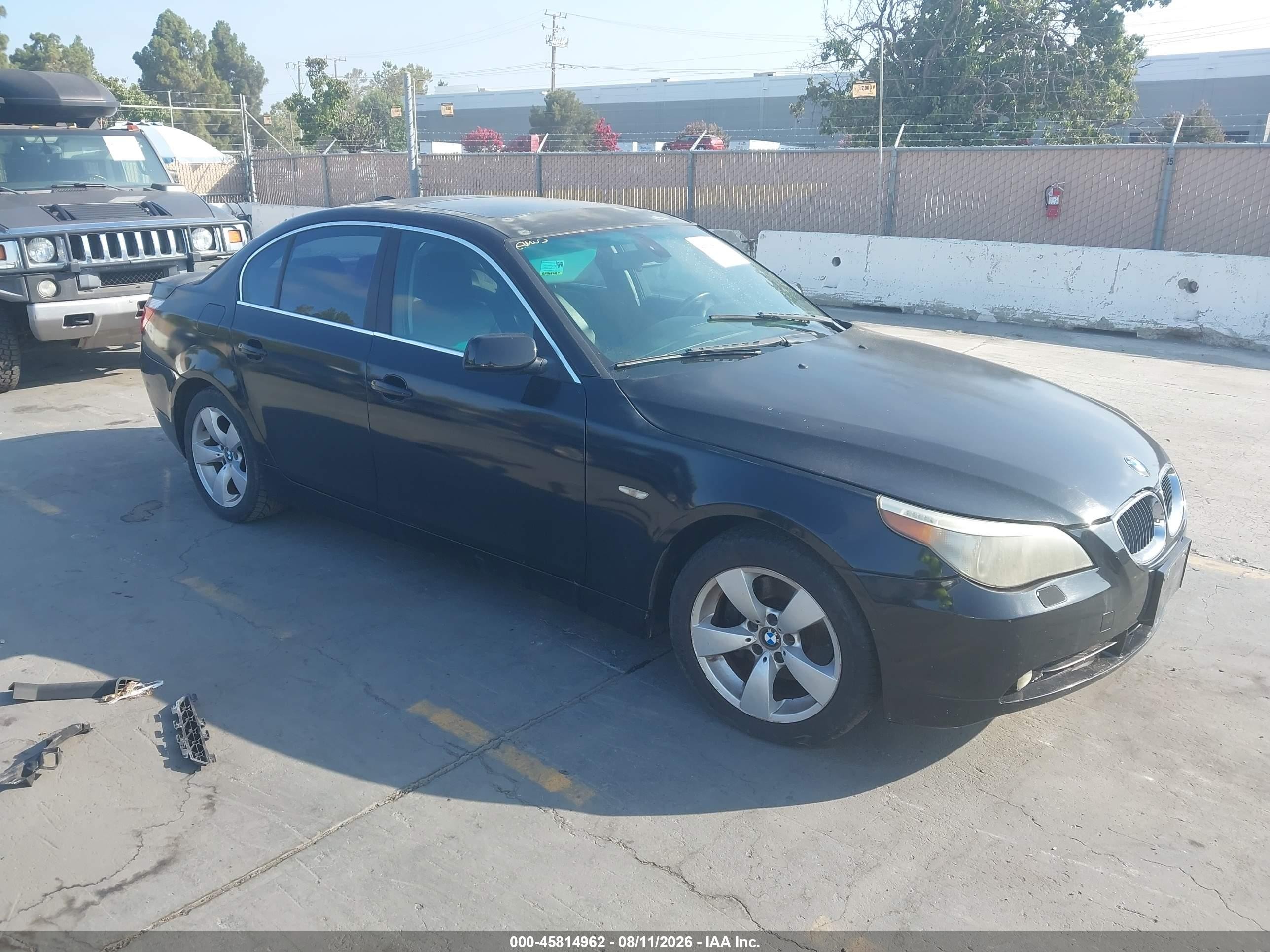 2005 BMW 5 Series 530i, VIN WBANA73535CR60659 — Обычный износ