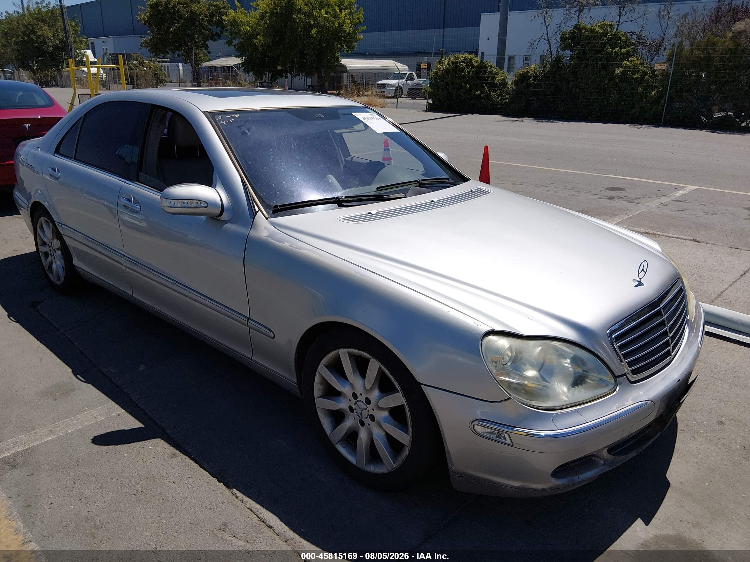 2004 Mercedes-Benz S 500, VIN WDBNG75J04A426121 — Обычный износ