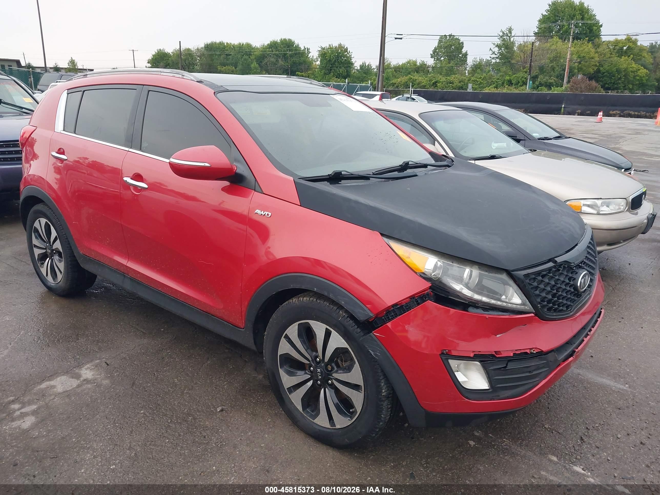 2011 Kia Sportage SX, VIN KNDPCCA66B7121569 — Normal wear