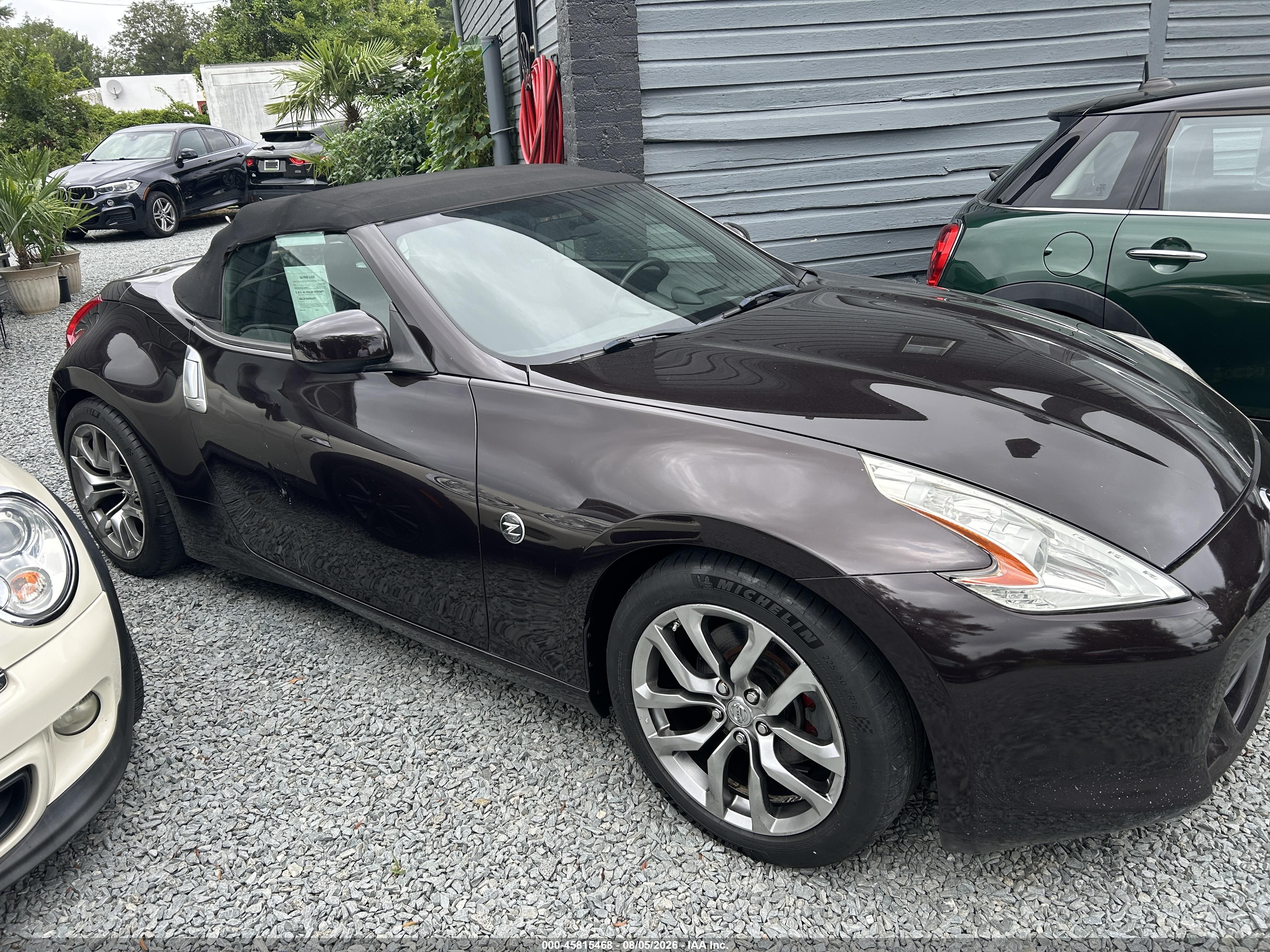 2010 Nissan 370Z Touring, VIN JN1AZ4FH0AM302206 — Normal wear