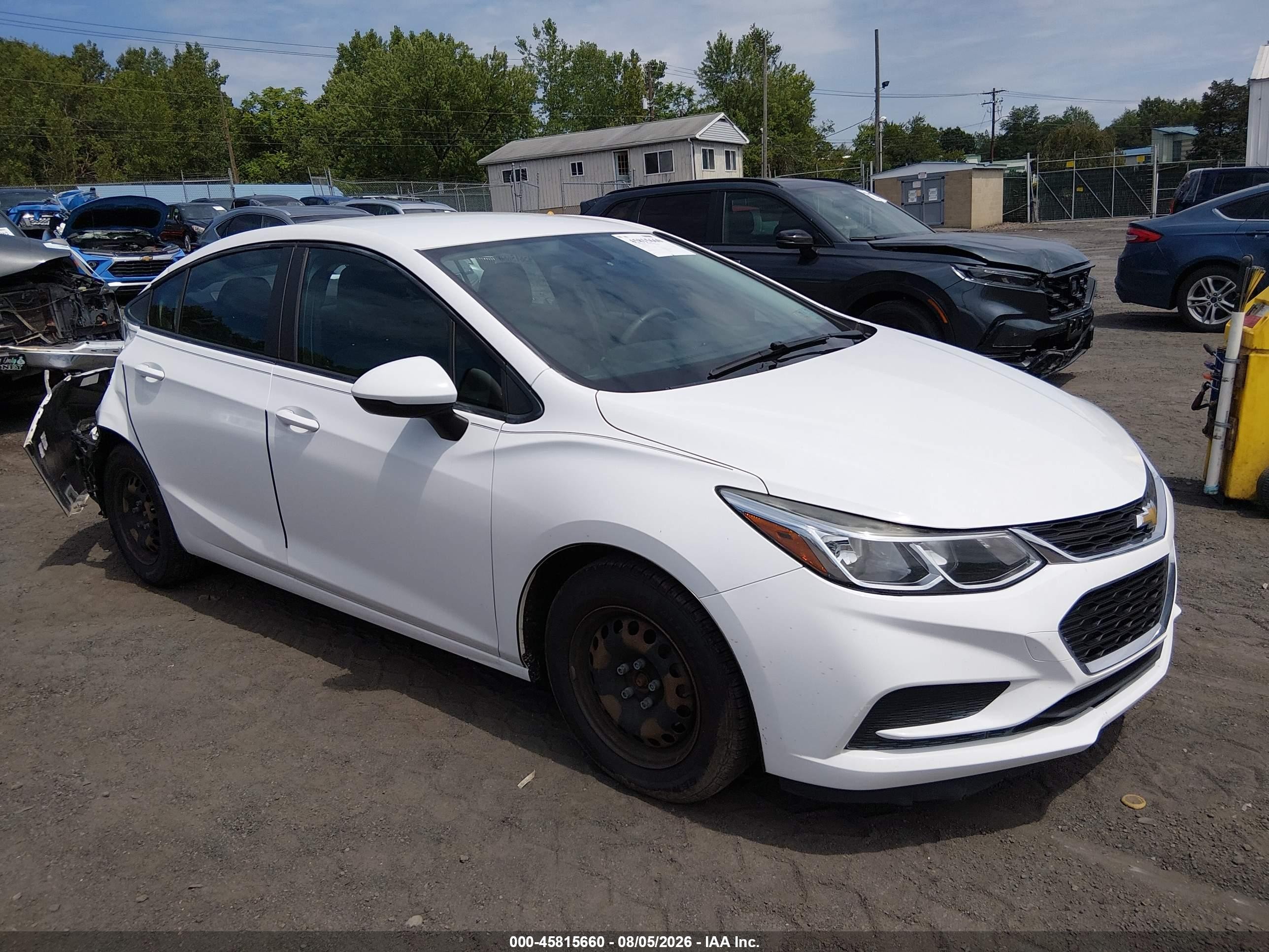 2018 Chevrolet Cruze LS, VIN 1G1BC5SM6J7110937 — Rear end