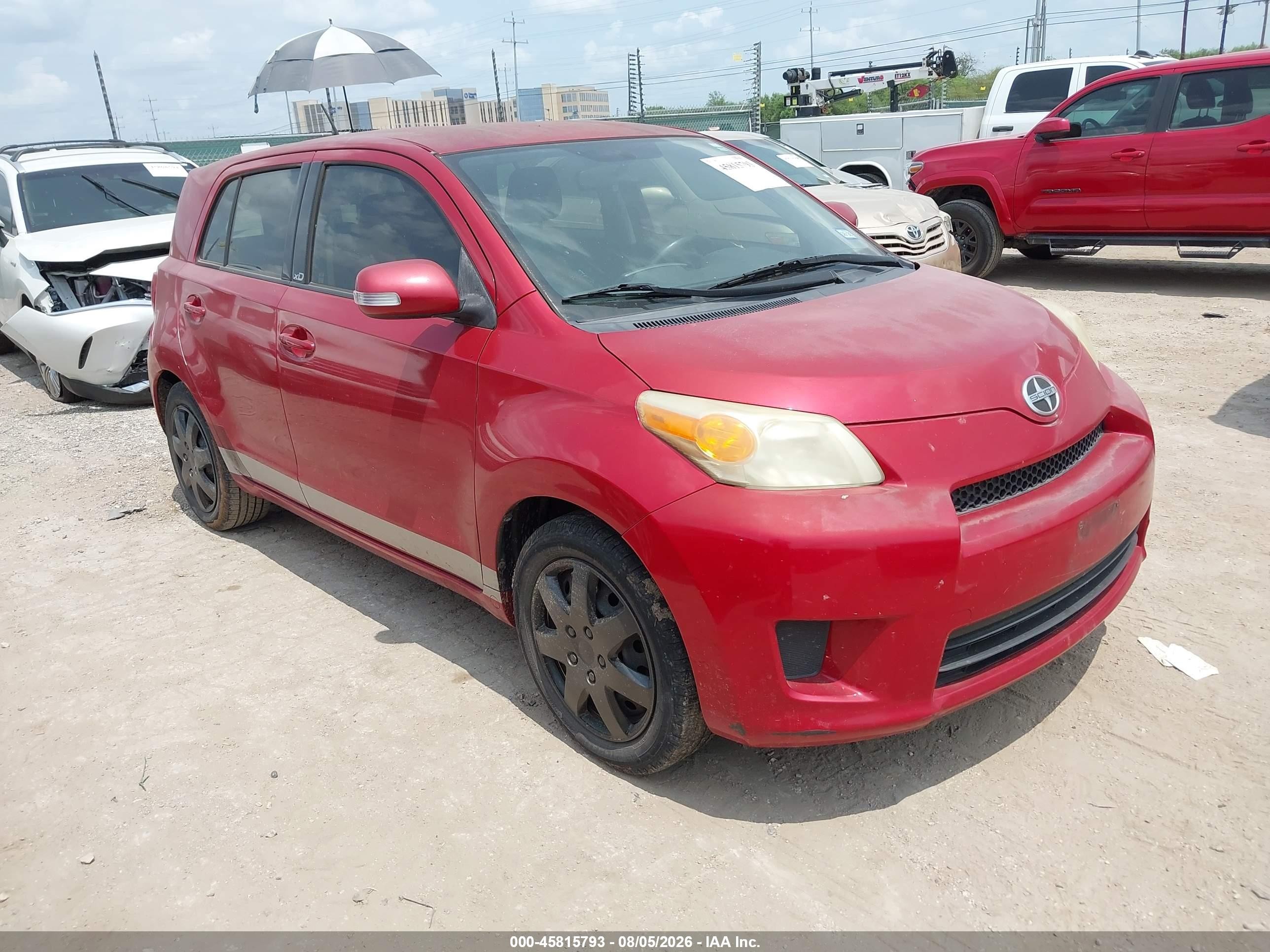 2012 Scion xD, VIN JTKKU4B40C1024701 — Normal wear