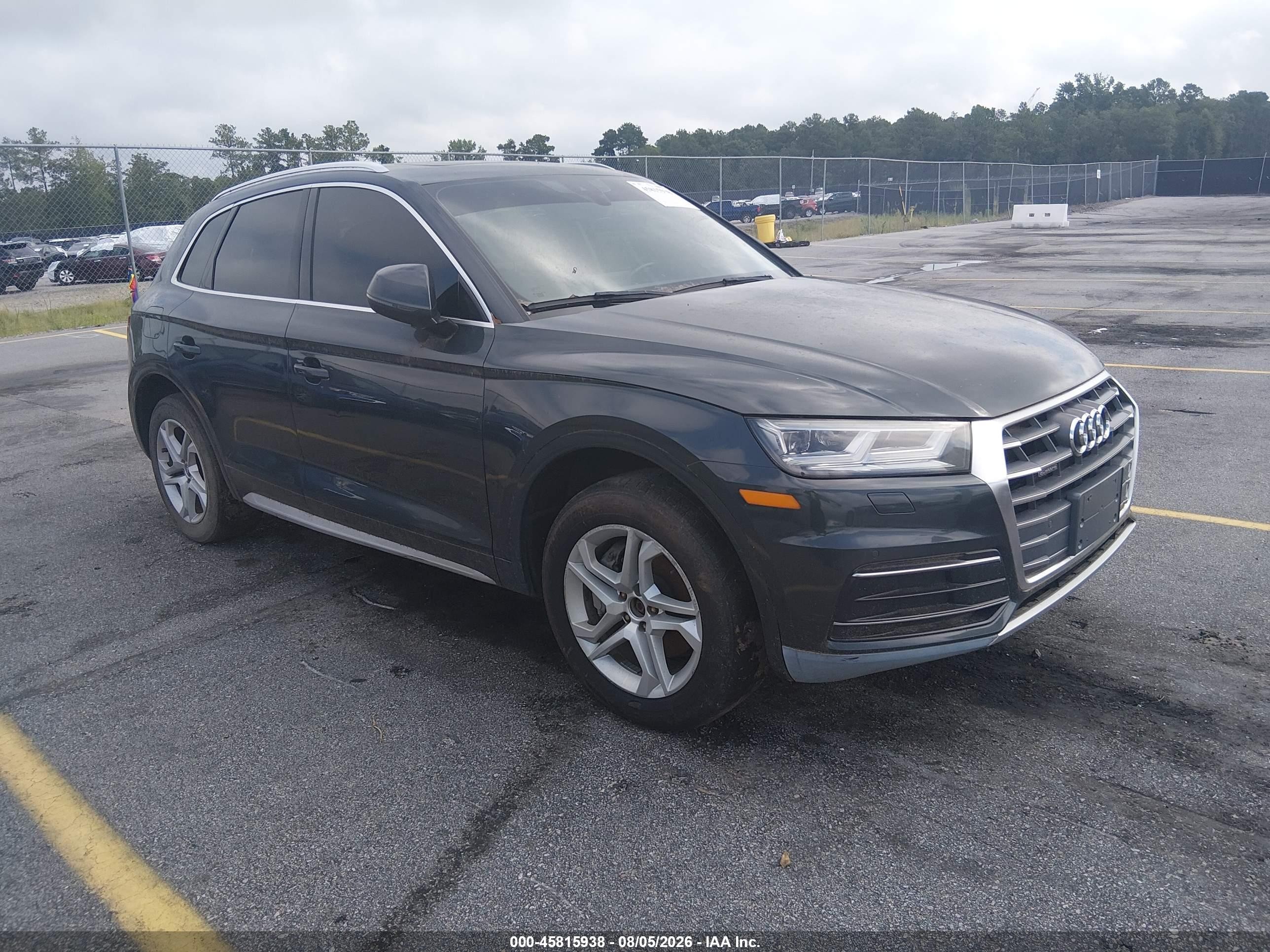 2018 Audi Q5 Premium Plus, VIN WA1BNAFY7J2016774 — Normal wear