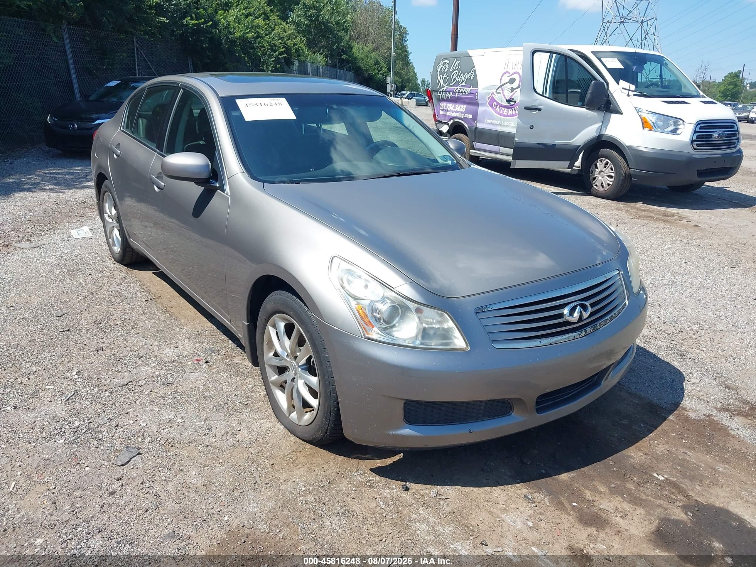 2008 Infiniti G35 x, VIN JNKBV61F48M279133 — Normal wear