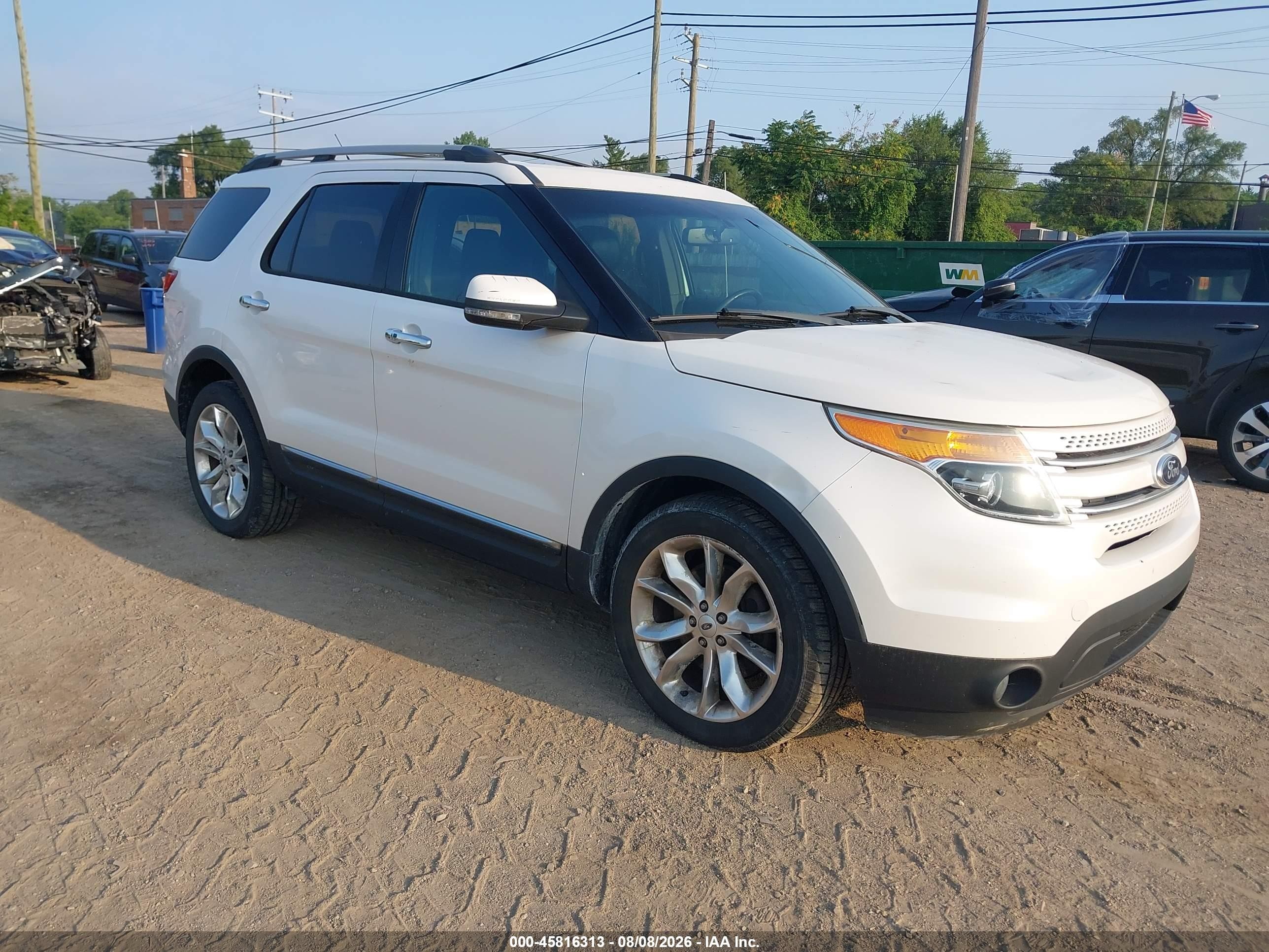 2013 Ford Explorer Limited, VIN 1FM5K7F85DGB92787 — Обычный износ