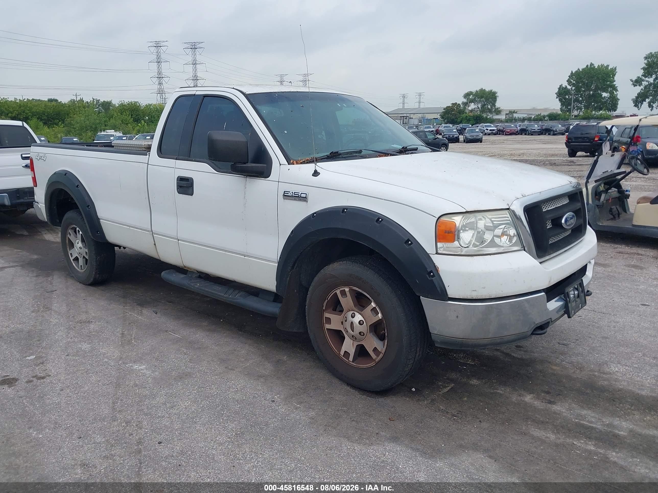 2004 Ford F-150 XL, VIN 1FTRF14WX4NA13406 — Normal wear
