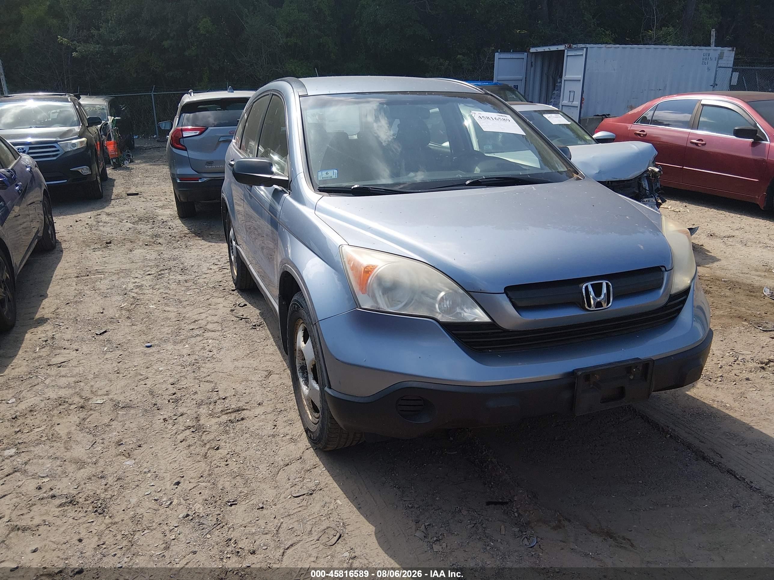2009 Honda CR-V LX, VIN 5J6RE48319L058574 — Обычный износ