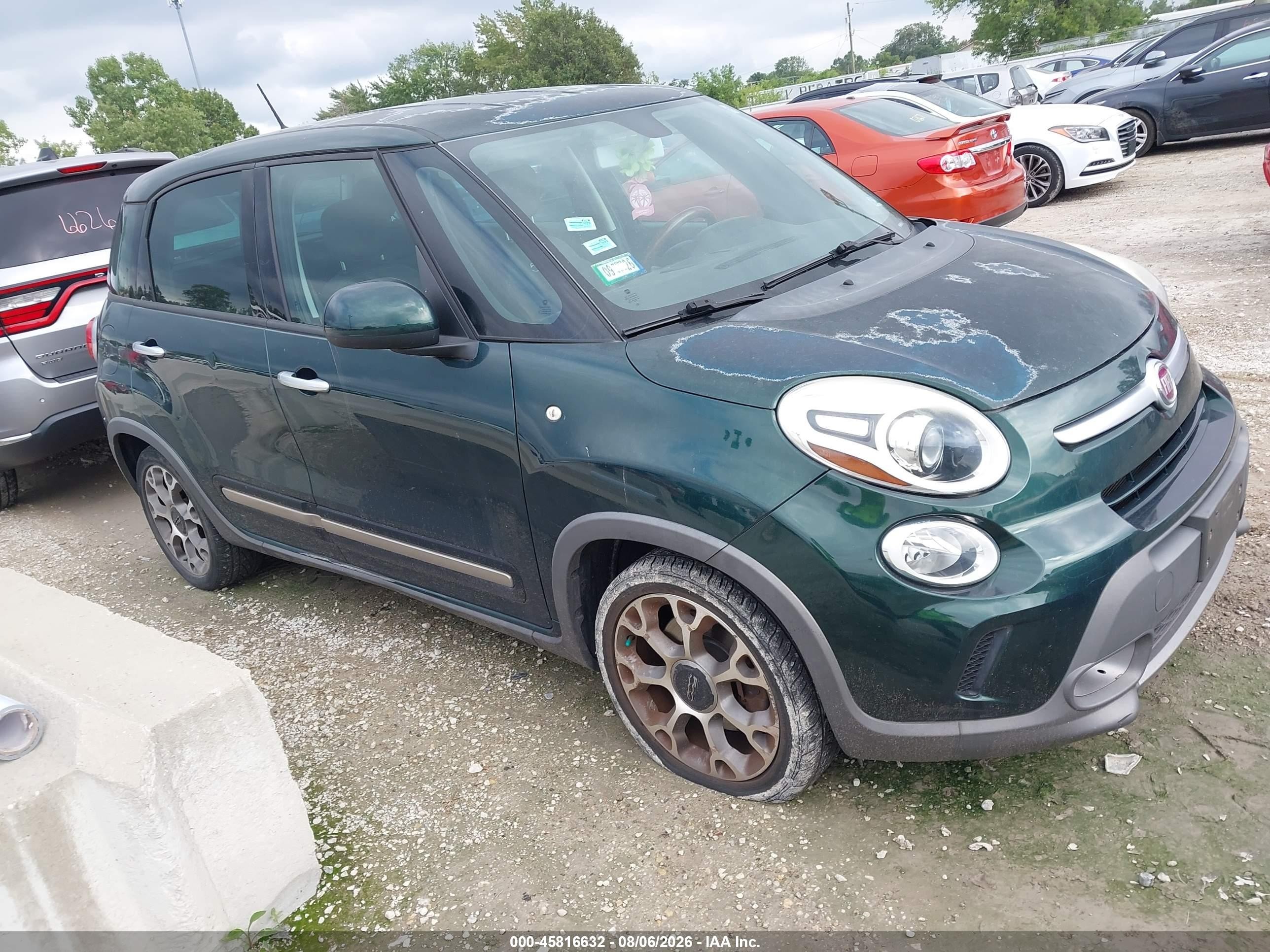 2014 FIAT 500L Trekking, VIN ZFBCFADH3EZ010576 — Normal wear