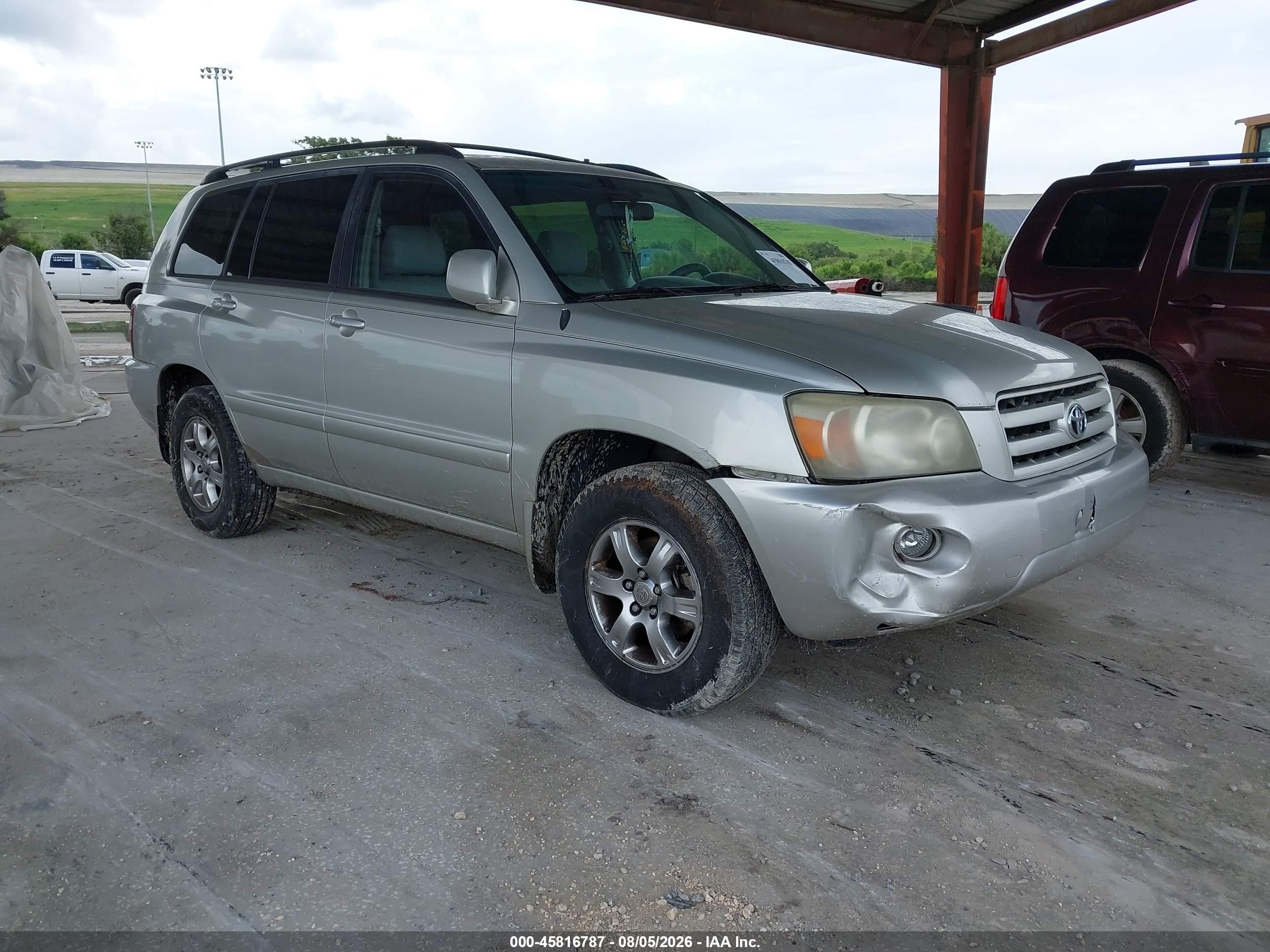 2005 Toyota Highlander, VIN JTEDP21A650049013 — Обычный износ
