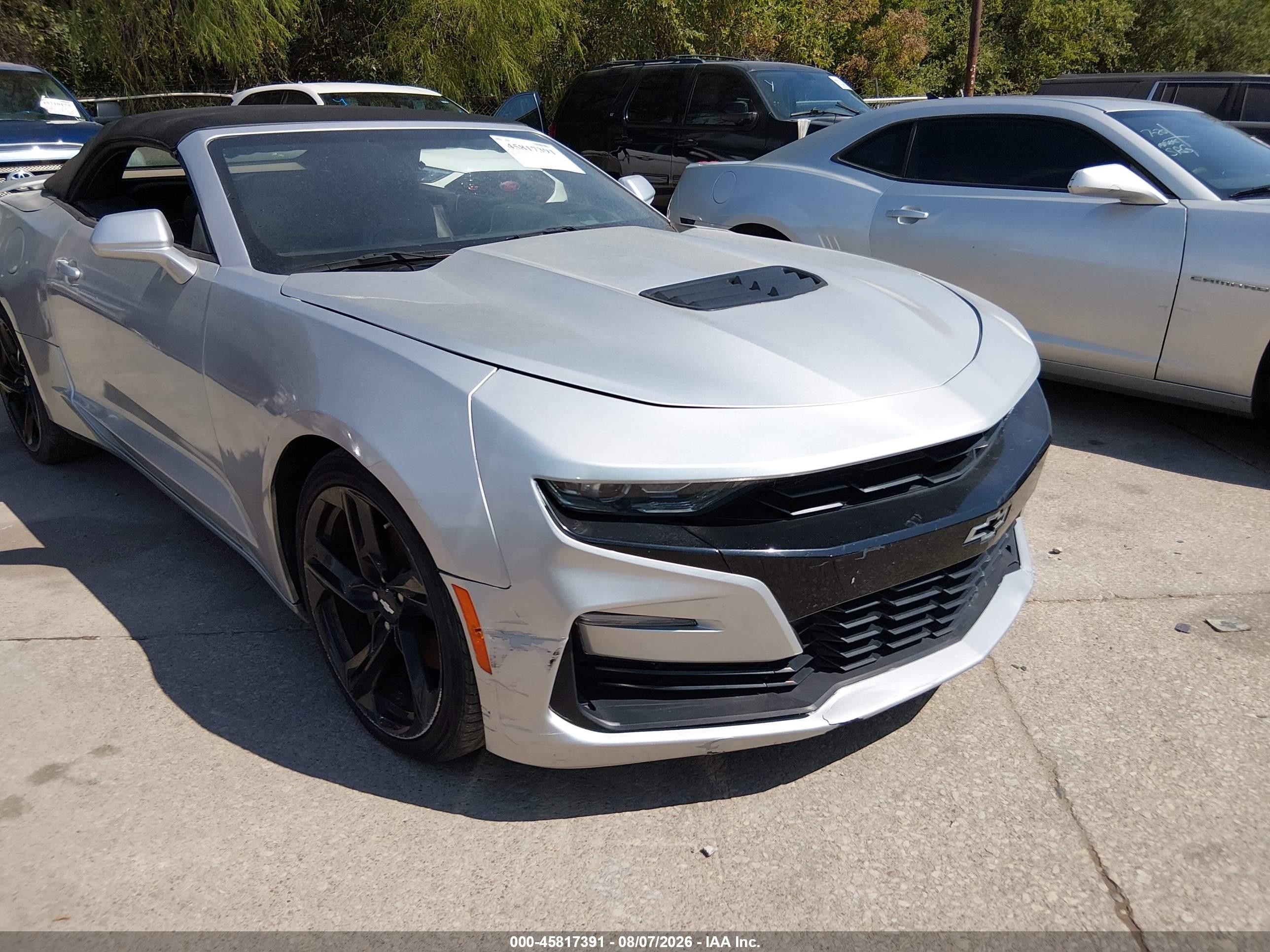2019 Chevrolet Camaro 2SS, VIN 1G1FH3D73K0112590 — Front end