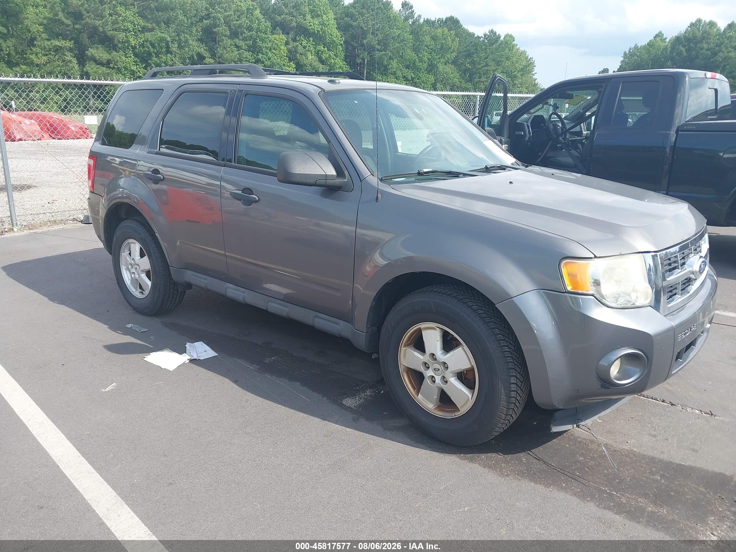 2011 Ford Escape XLT, VIN 1FMCU9DG3BKA78045 — Обычный износ