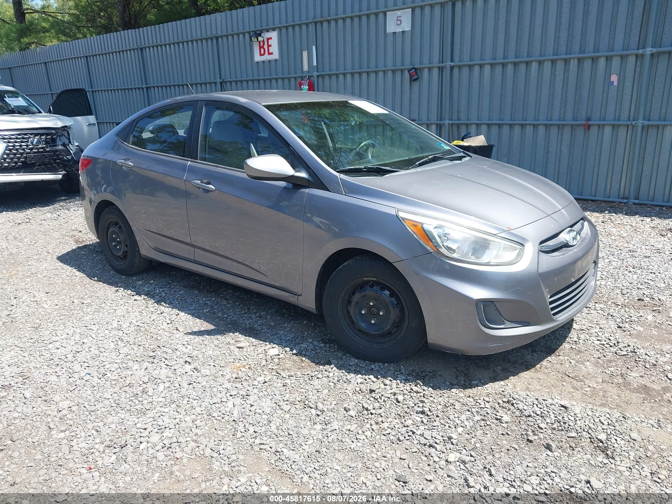 2016 Hyundai Accent SE, VIN KMHCT4AE7GU966642 — Обычный износ