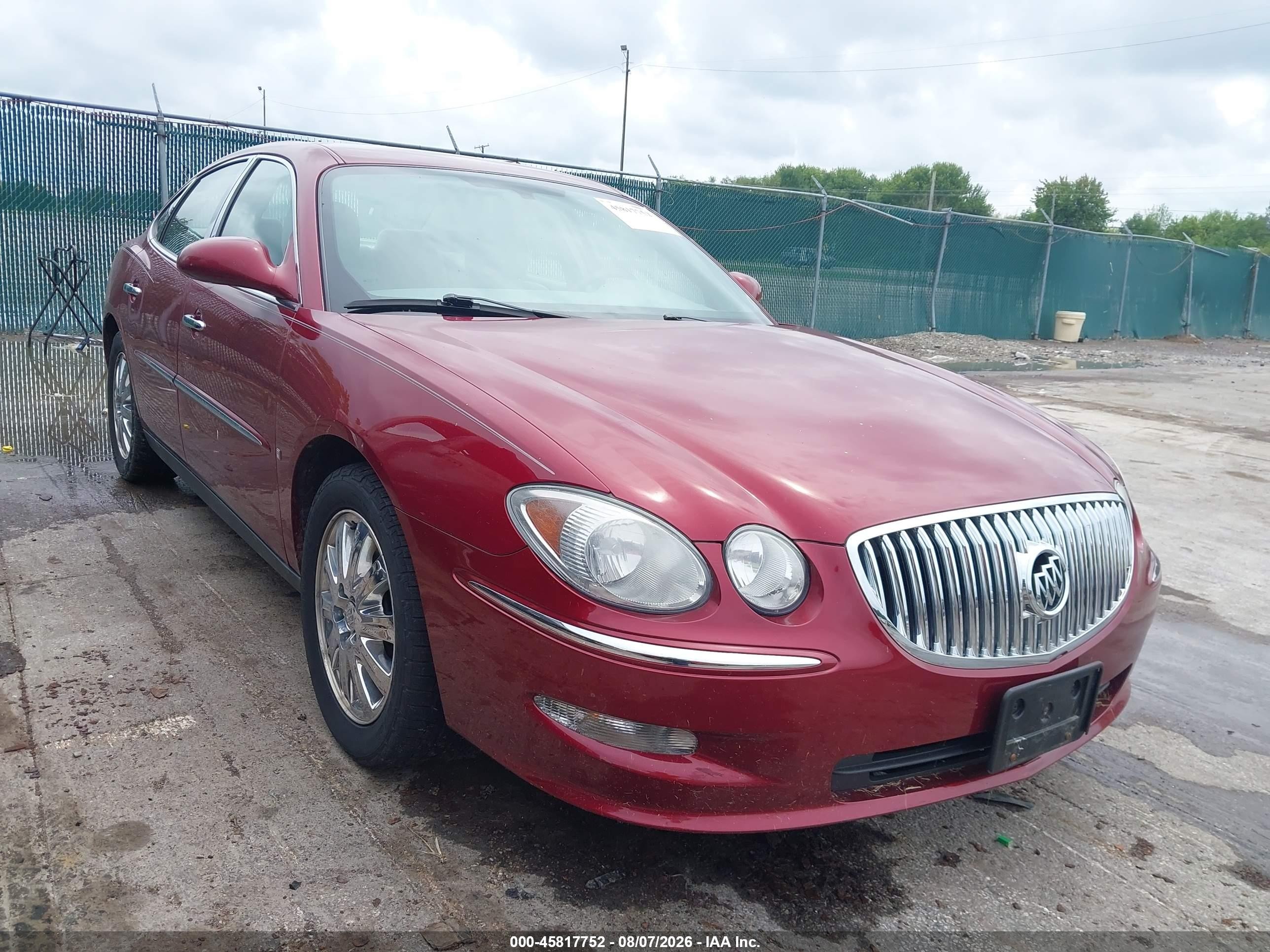 2008 Buick LaCrosse CX, VIN 2G4WC582181362225 — Обычный износ