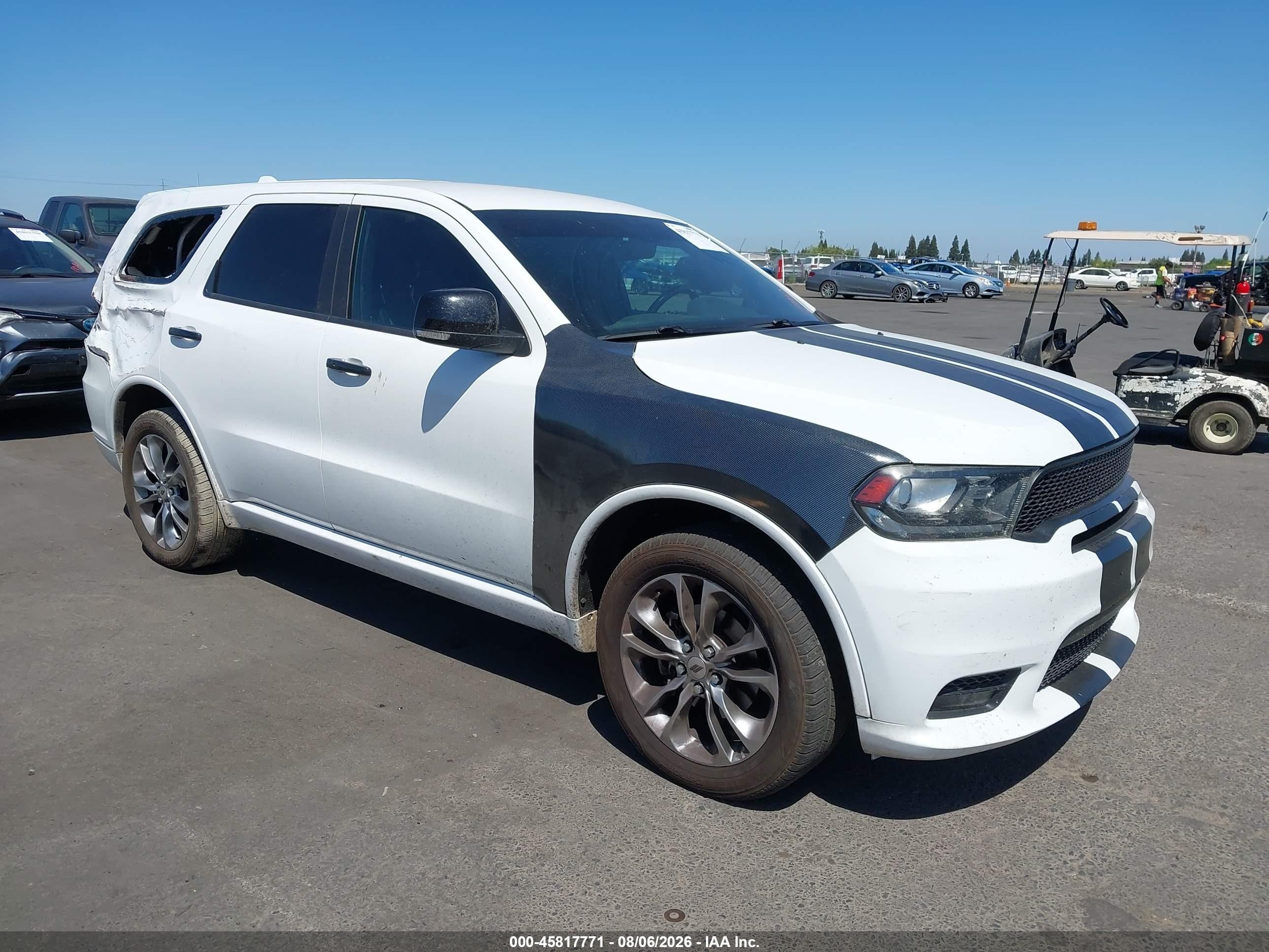 2019 Dodge Durango GT Plus, VIN 1C4RDJDG6KC799003 — Rear end