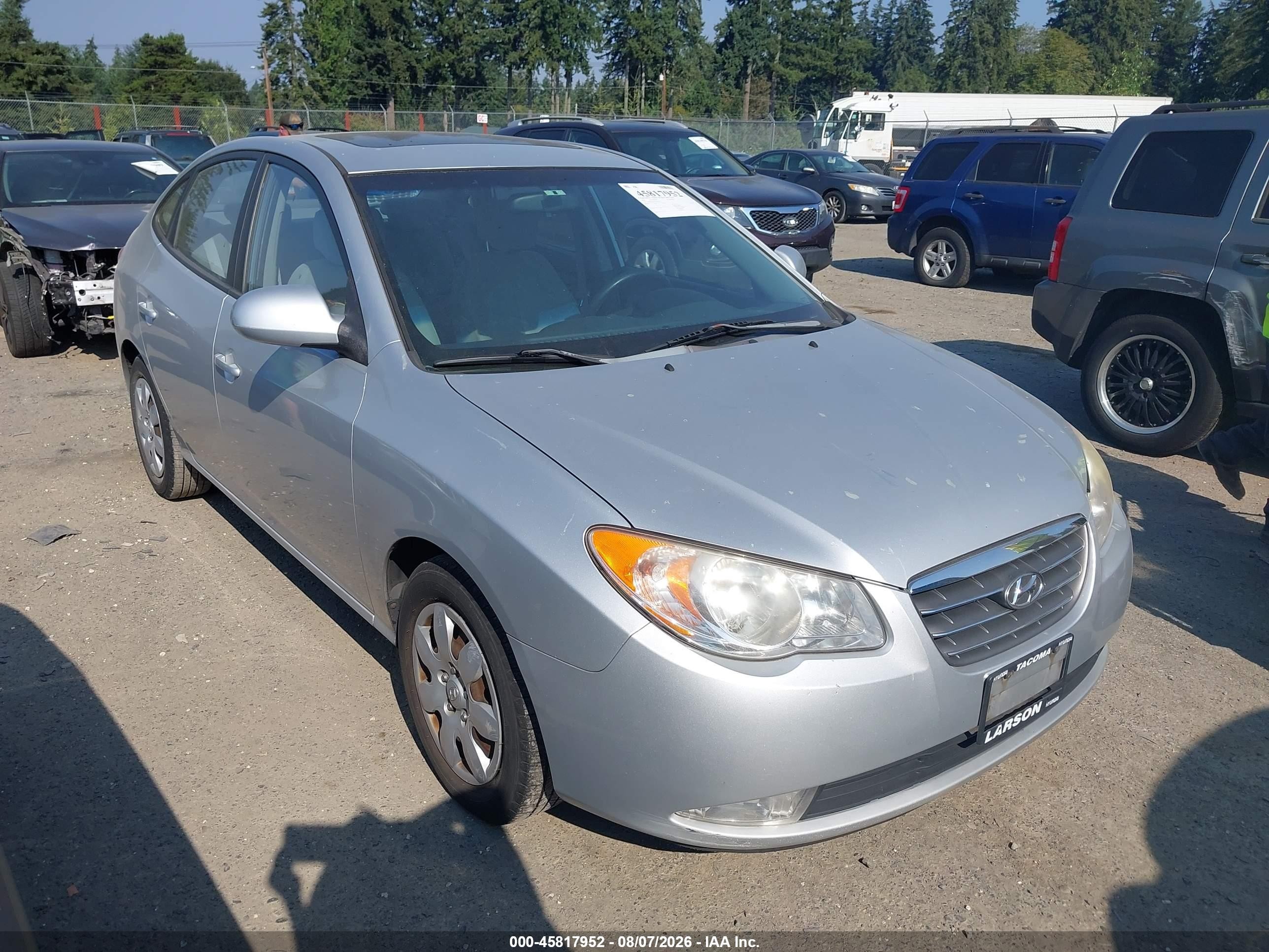 2008 Hyundai Elantra GLS, VIN KMHDU46D38U452578 — Обычный износ