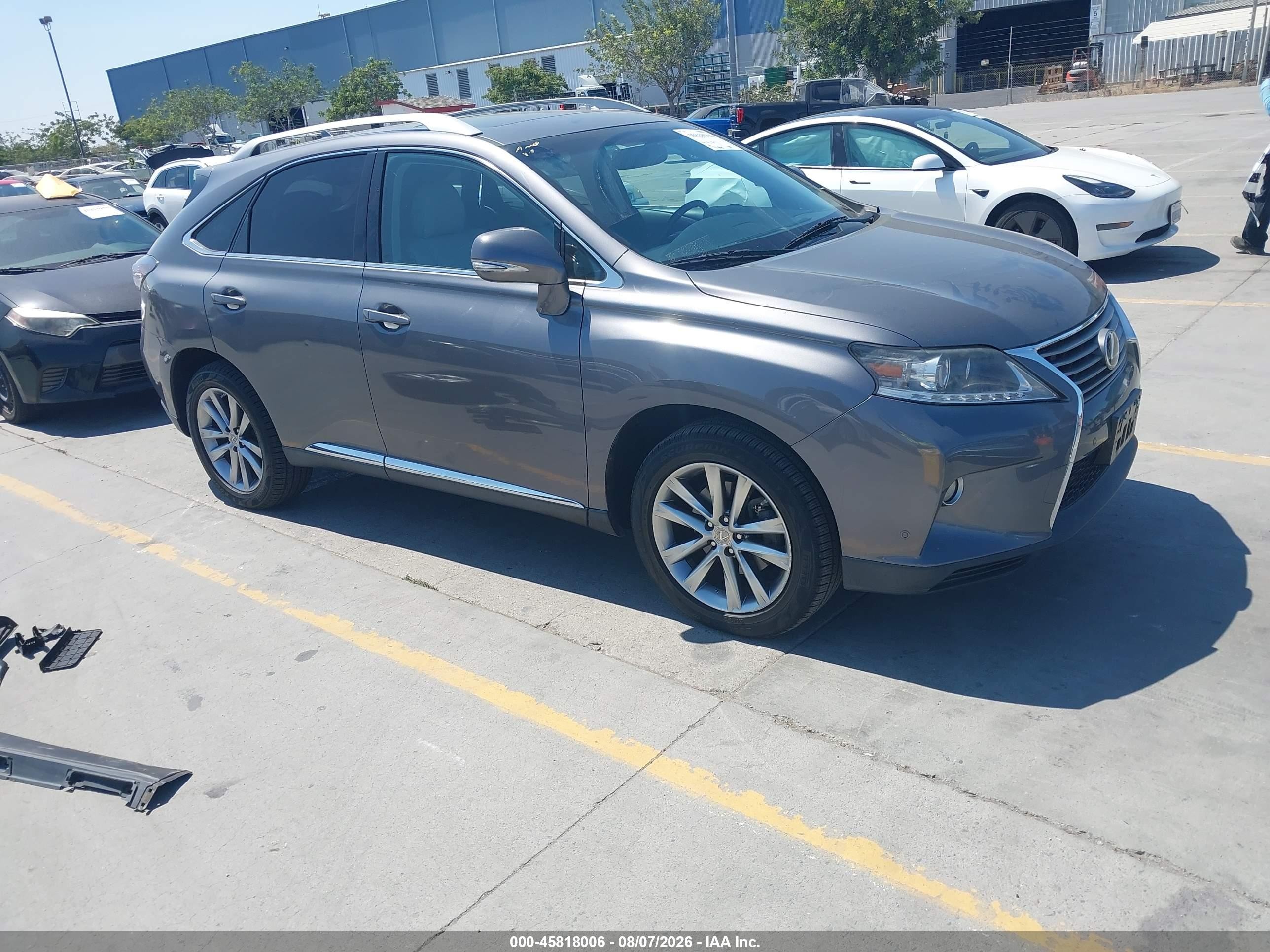 2013 Lexus RX 350, VIN 2T2ZK1BA5DC119831 — Rear end