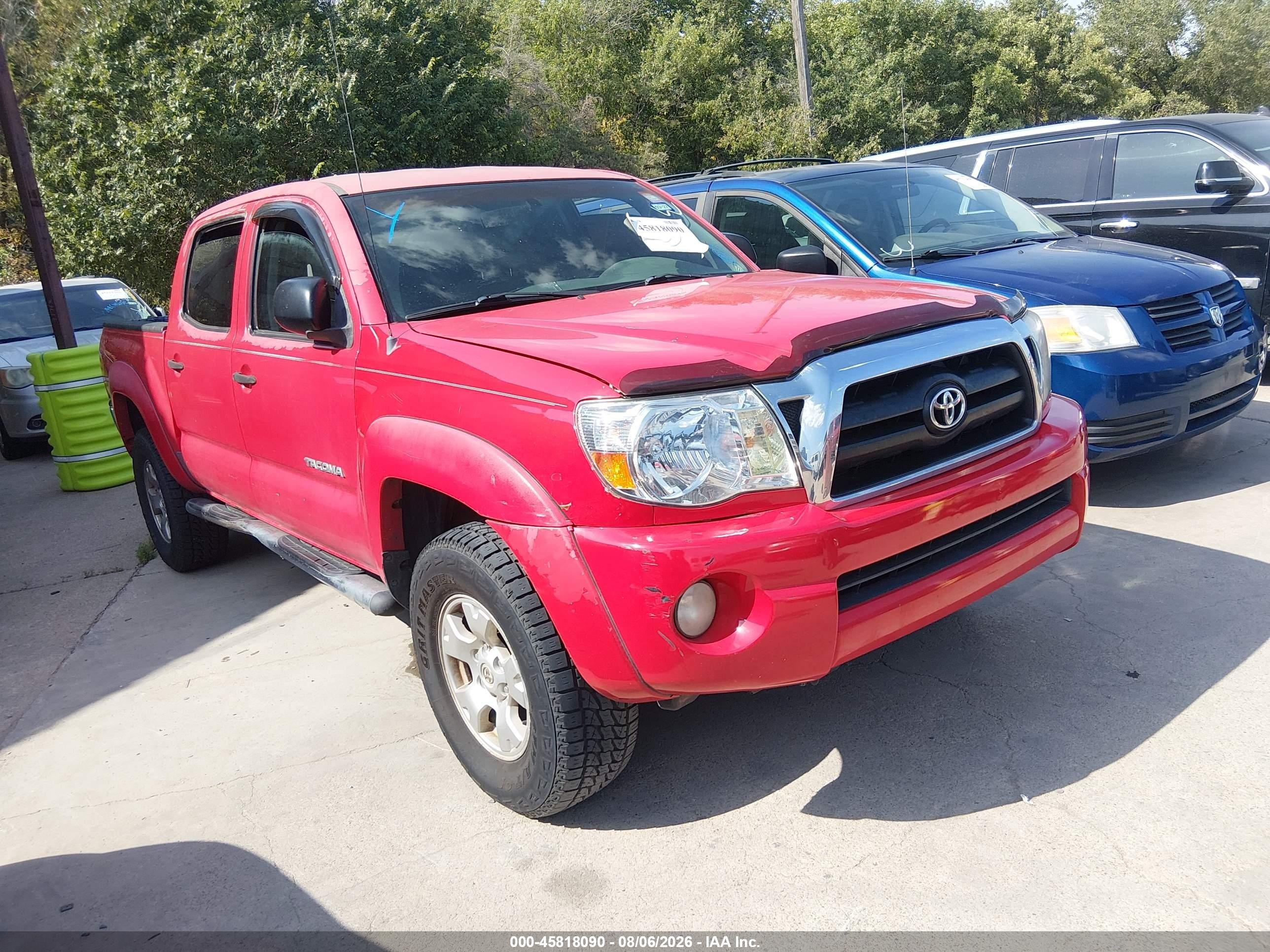 2007 Toyota Tacoma PreRunner, VIN 3TMJU62N27M039944 — Обычный износ