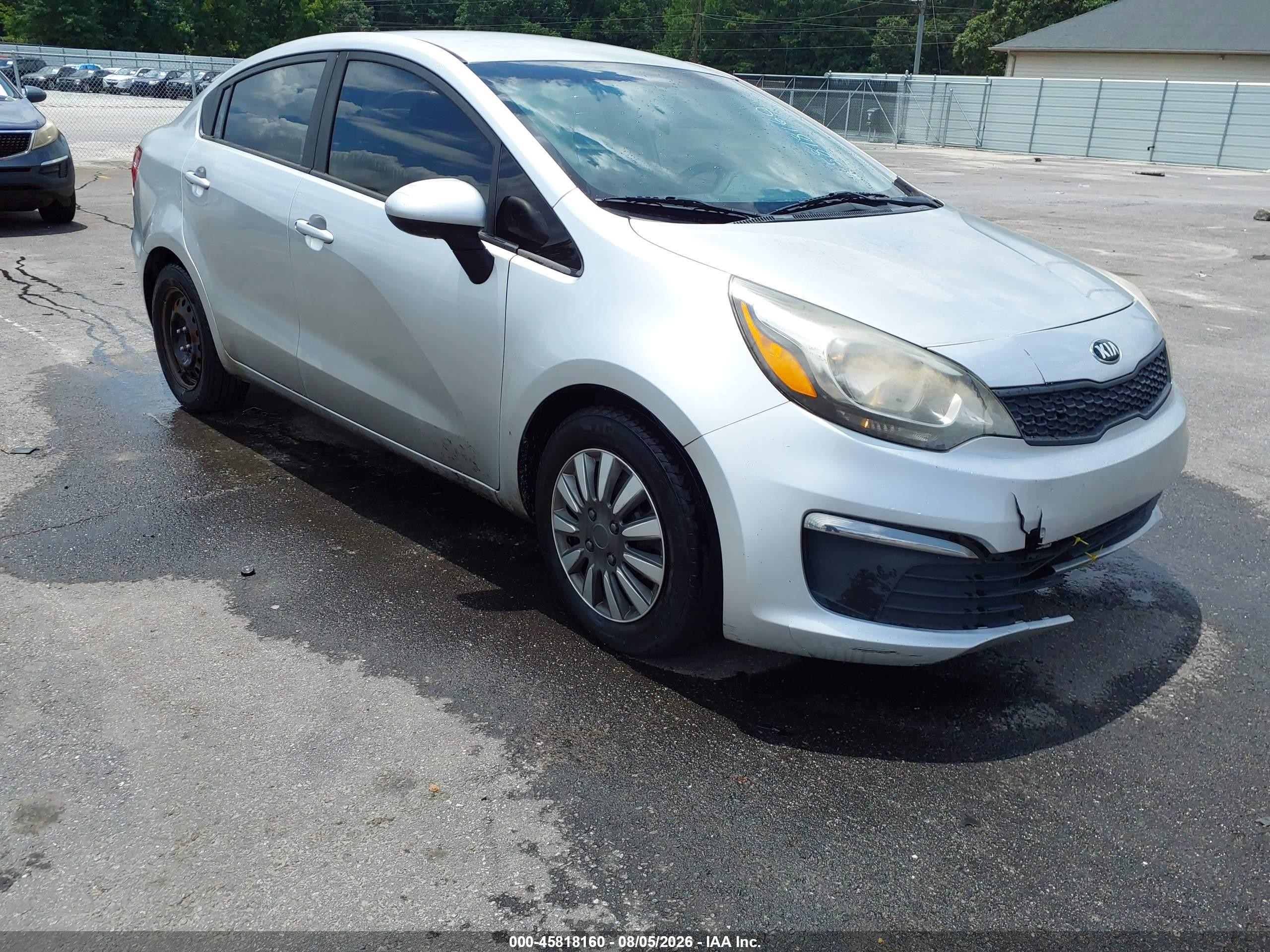 2017 Kia Rio LX, VIN KNADM4A37H6013534 — Обычный износ